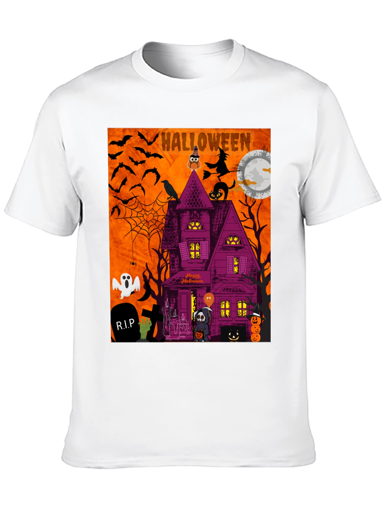 Halloween Graphic T-Shirt - Spooky Season Tee