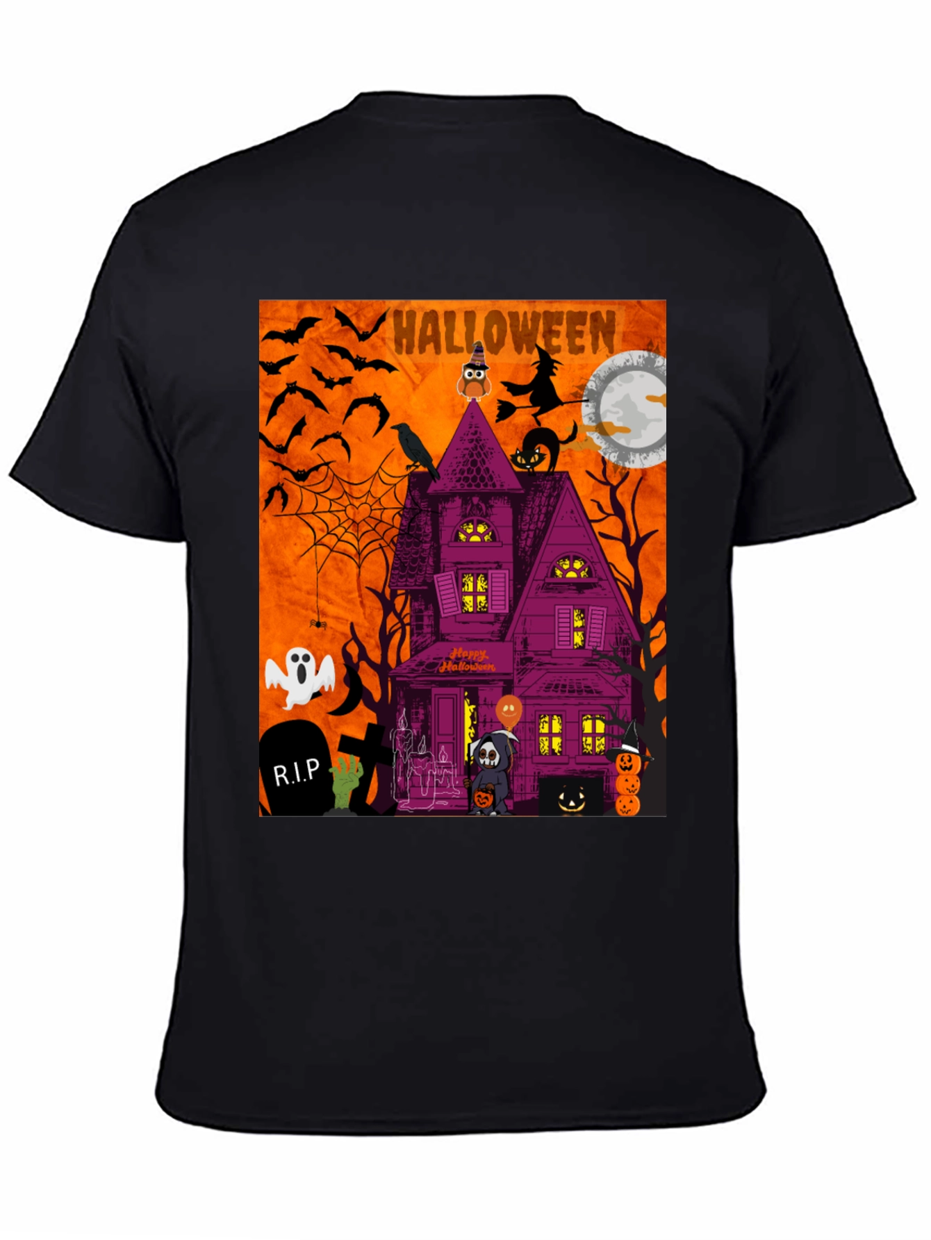 Halloween Graphic T-Shirt - Spooky Season Tee