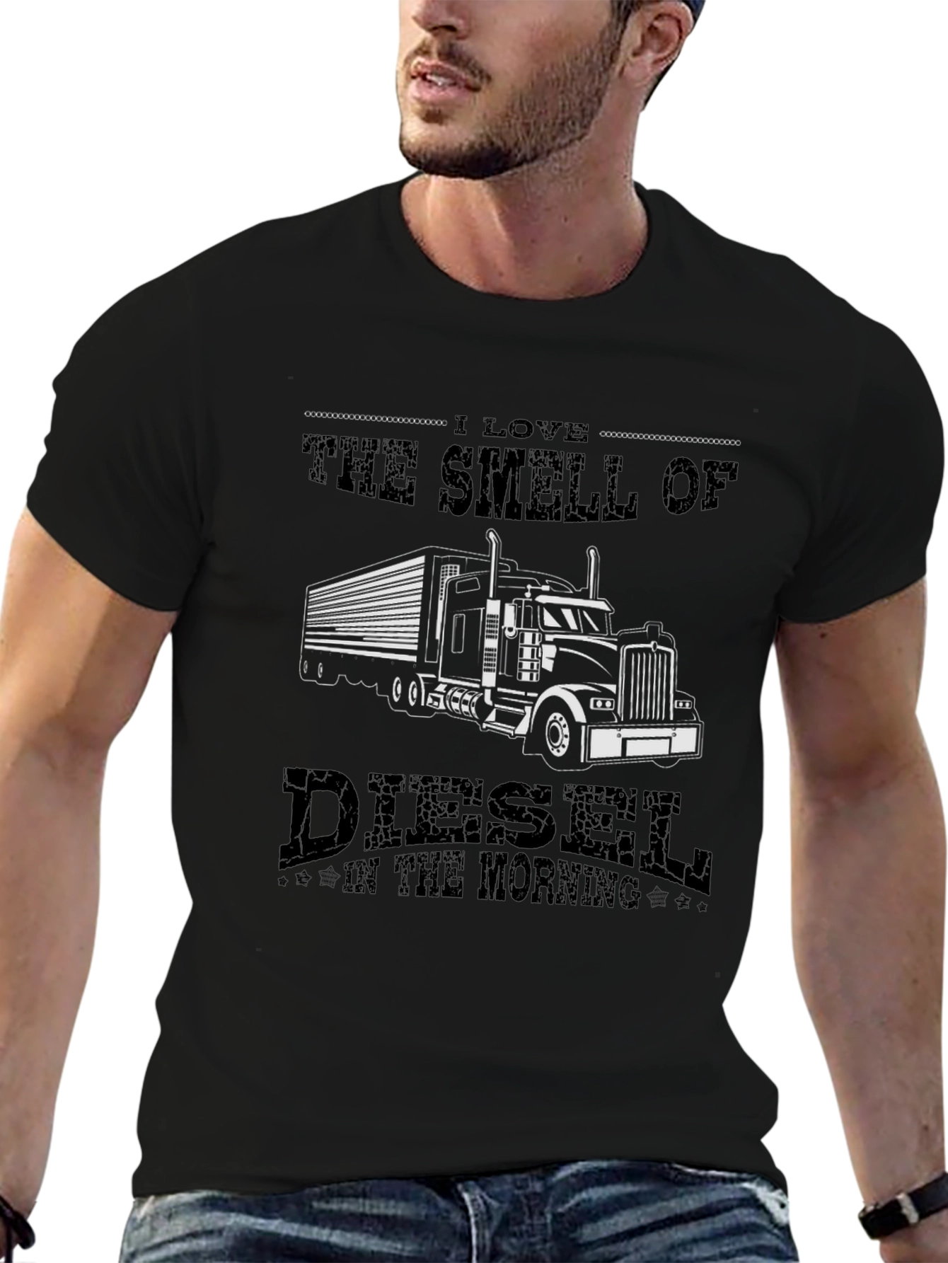 Diesel Trucker T-Shirt - I Love The Smell