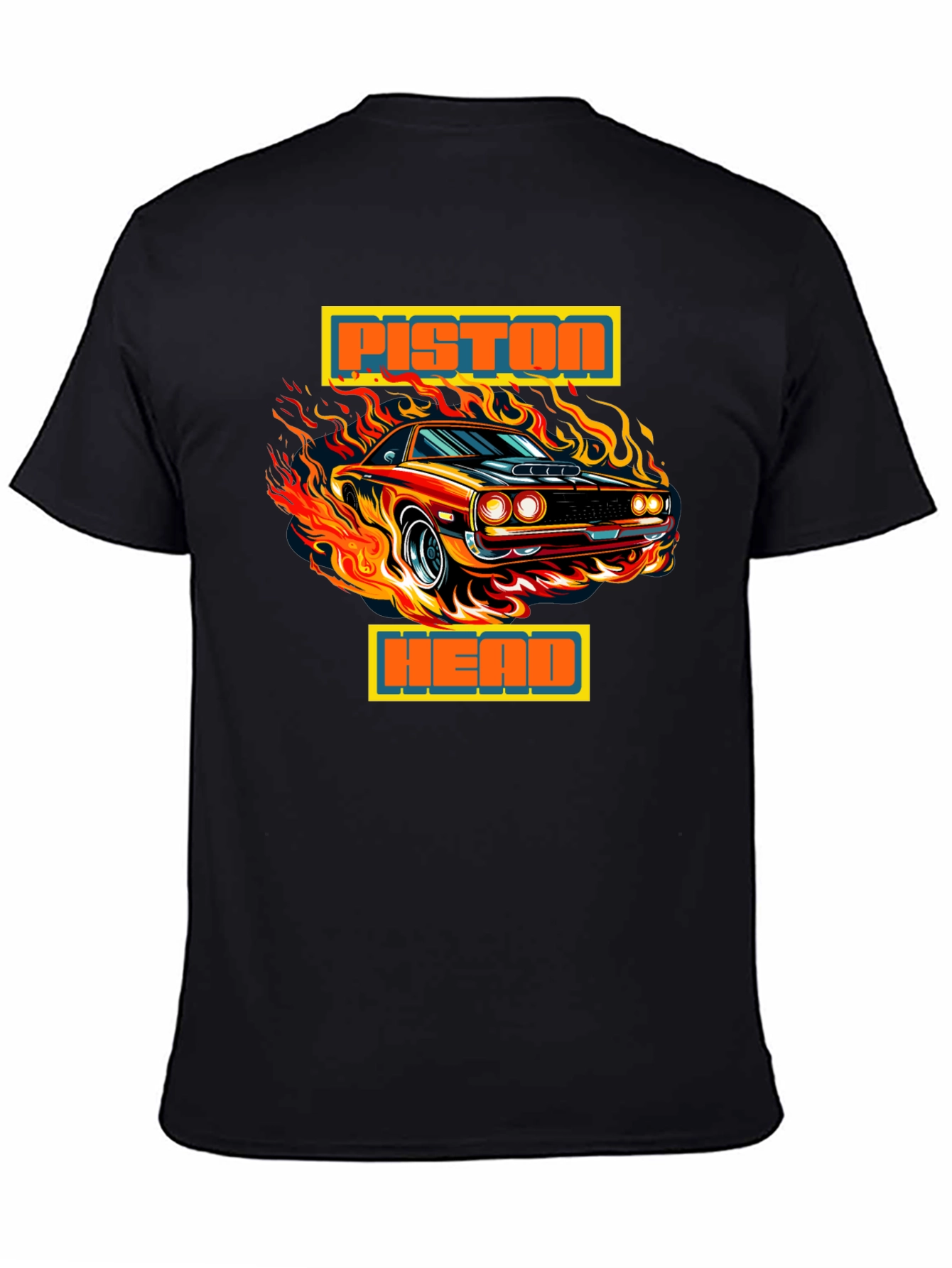 Piston Head Muscle Car Graphic Tee