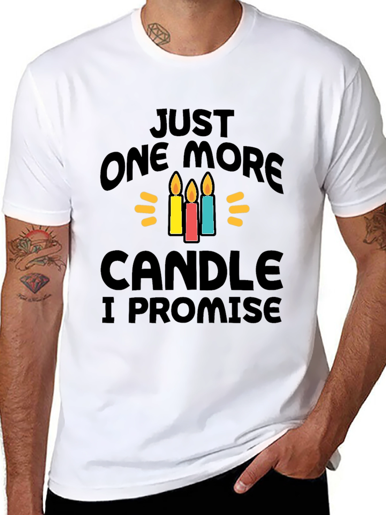 Just One More Candle T-Shirt