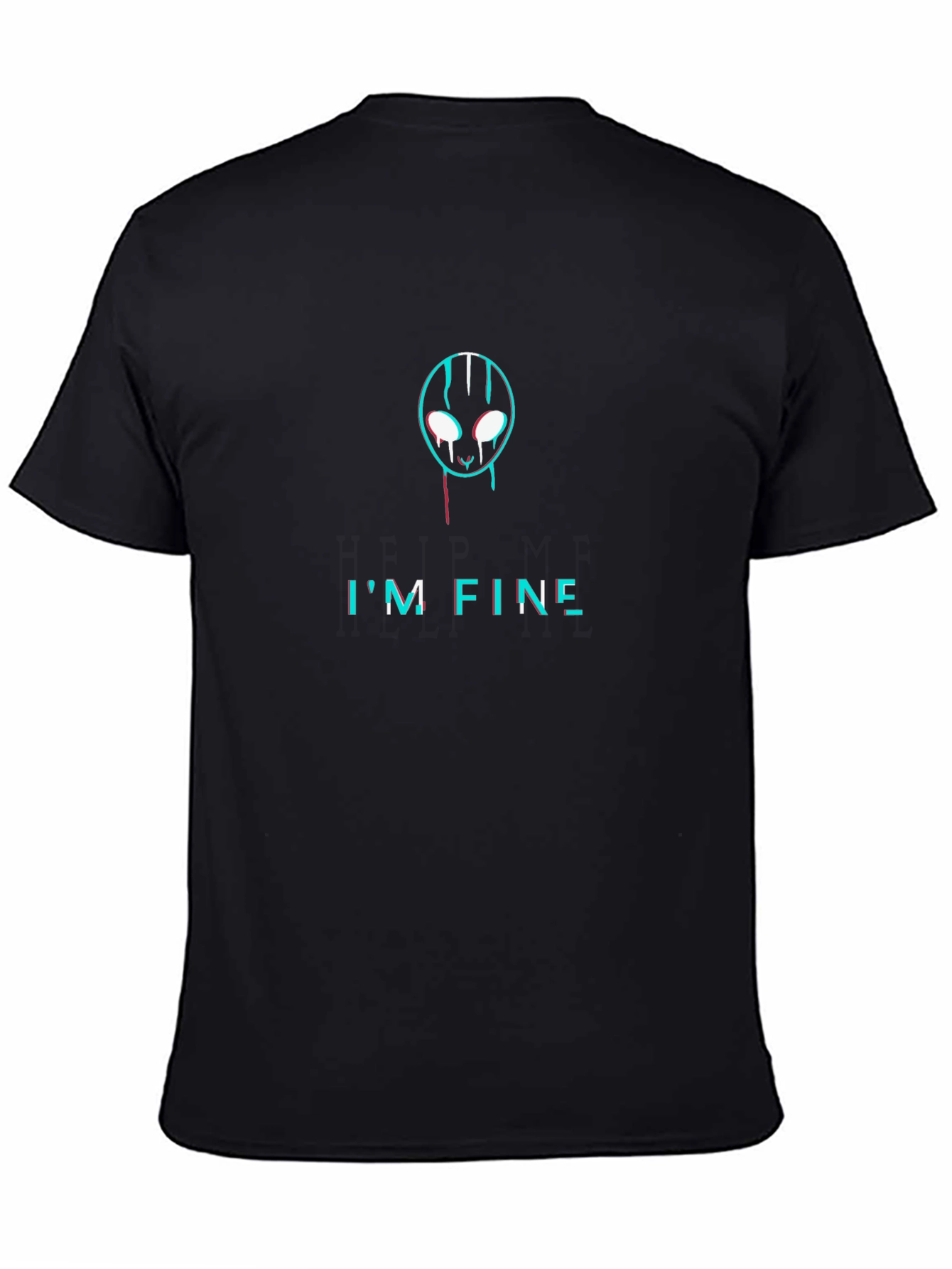 Im Fine Alien Black T-Shirt