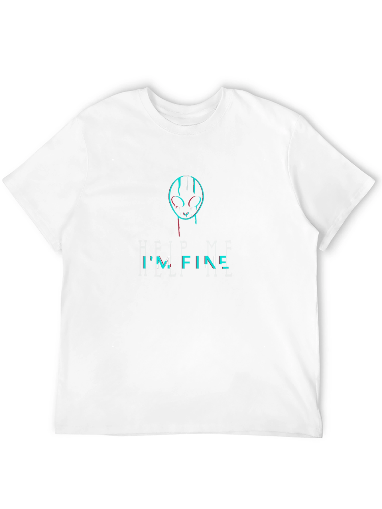Im Fine Alien Black T-Shirt