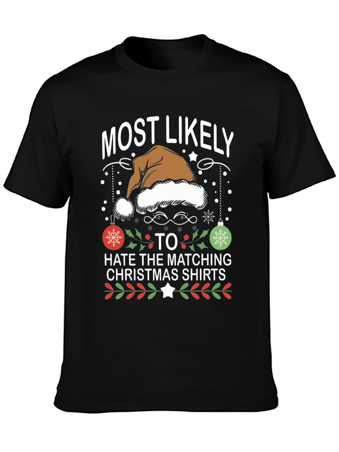 Matching Christmas Shirts Hater T-Shirt