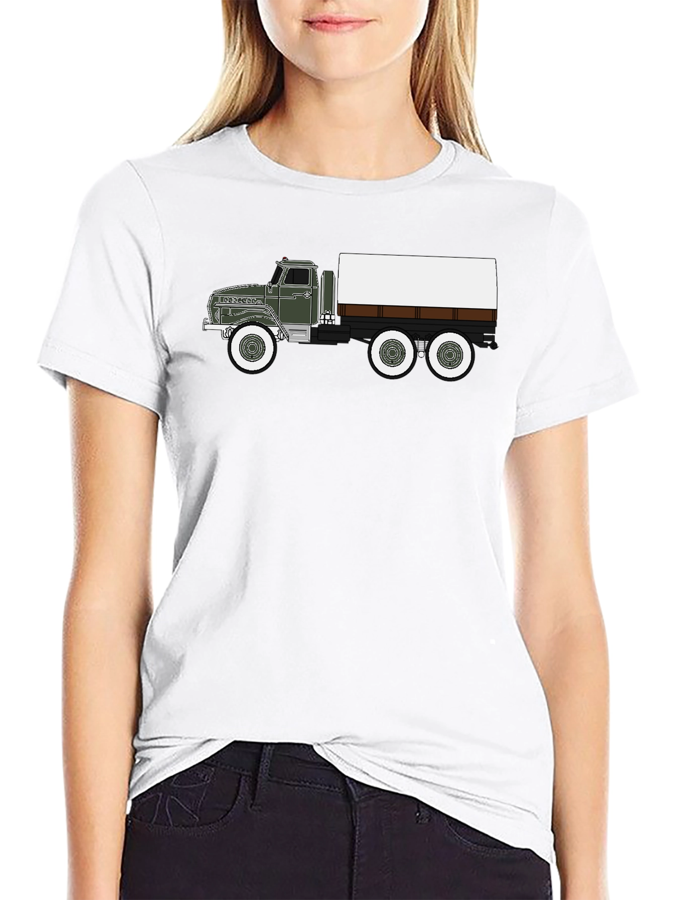 Truck Graphic Tee - Retro Style