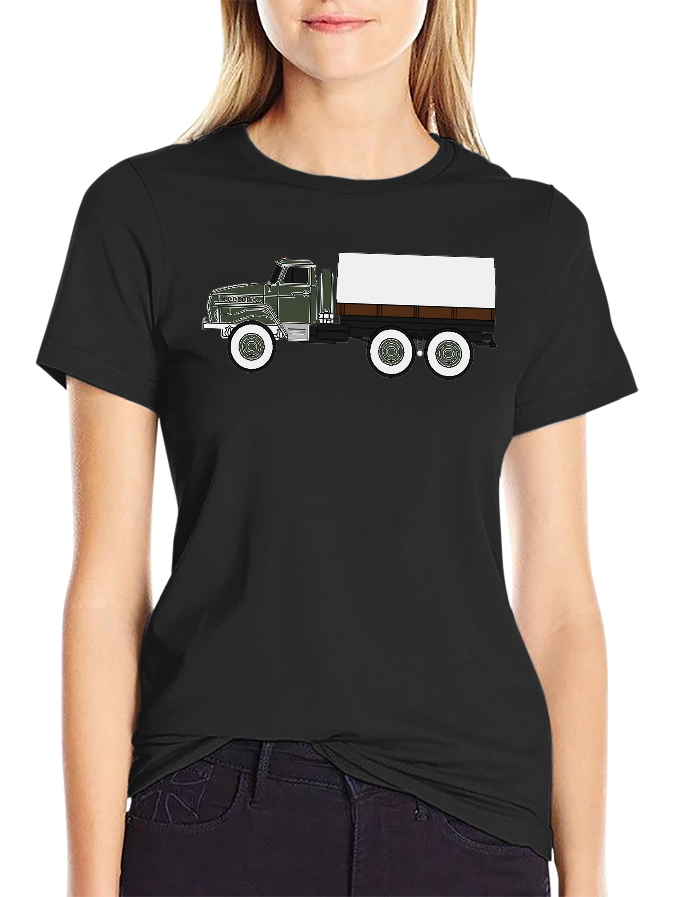 Truck Graphic Tee - Retro Style