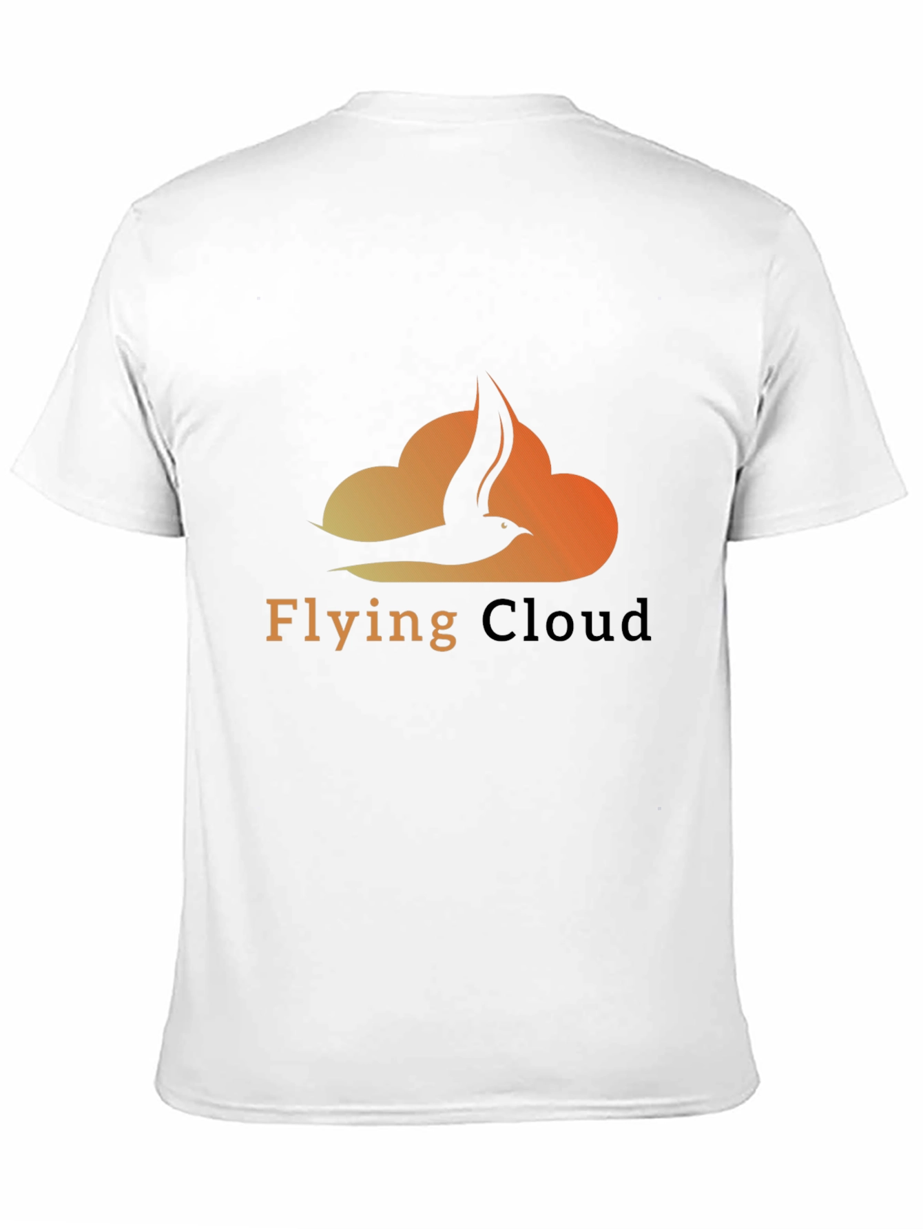 Flying Cloud Graphic Tee - Stylish Bird Design