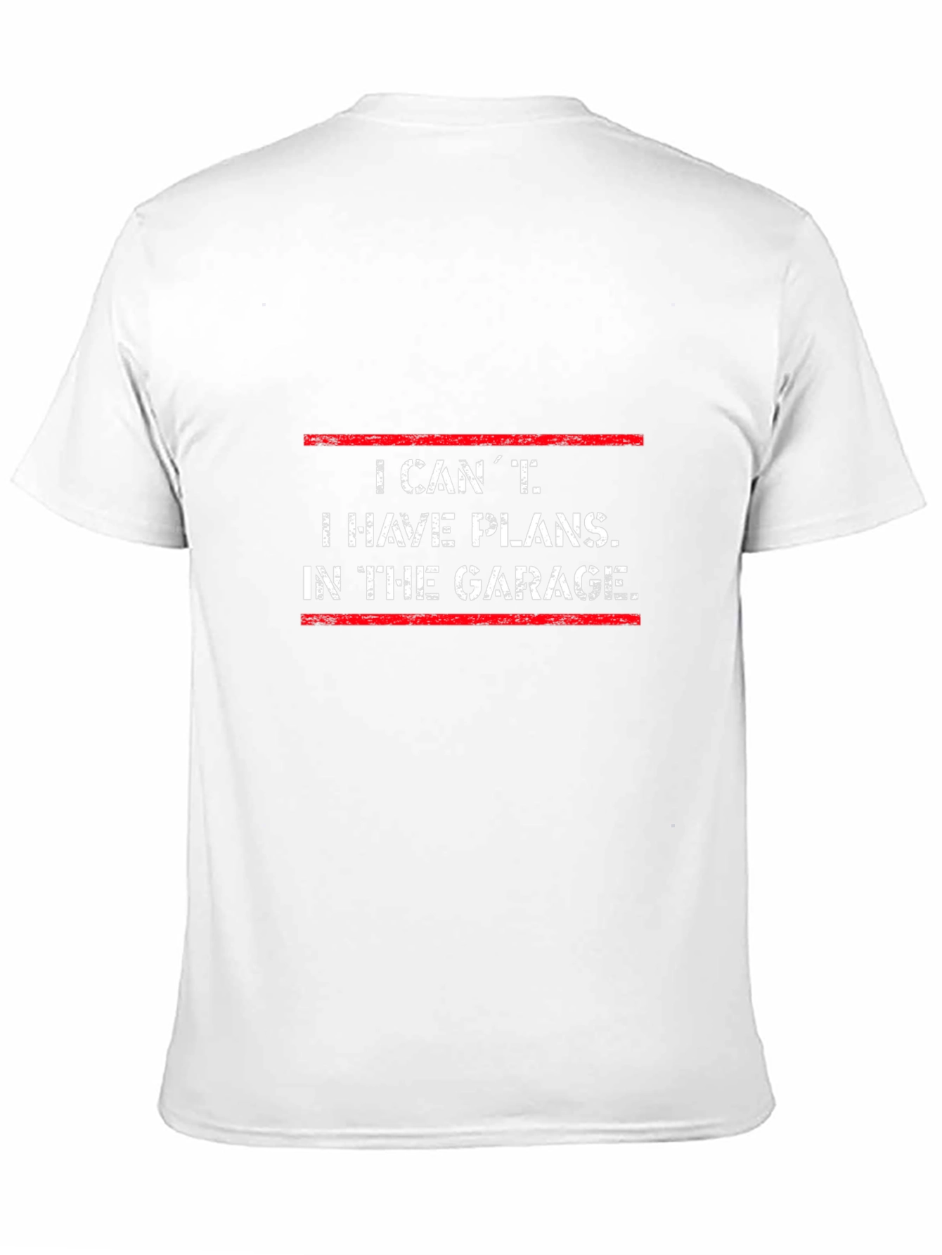 Garage Plans Mens Black T-Shirt