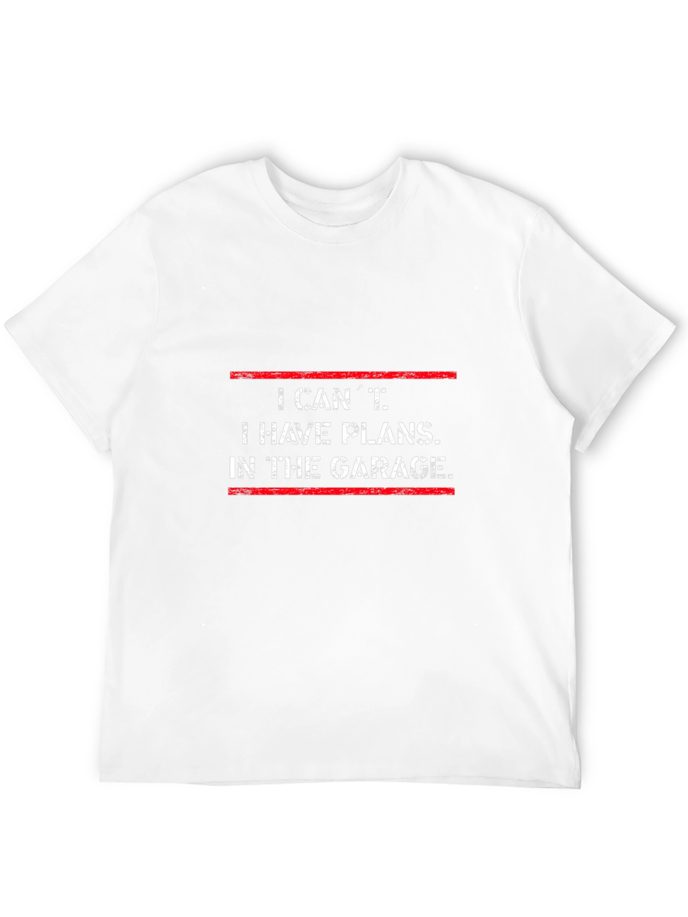 Garage Plans Mens Black T-Shirt