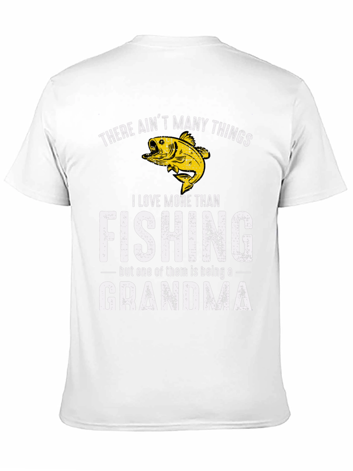 Fishing Grandma Graphic Tee