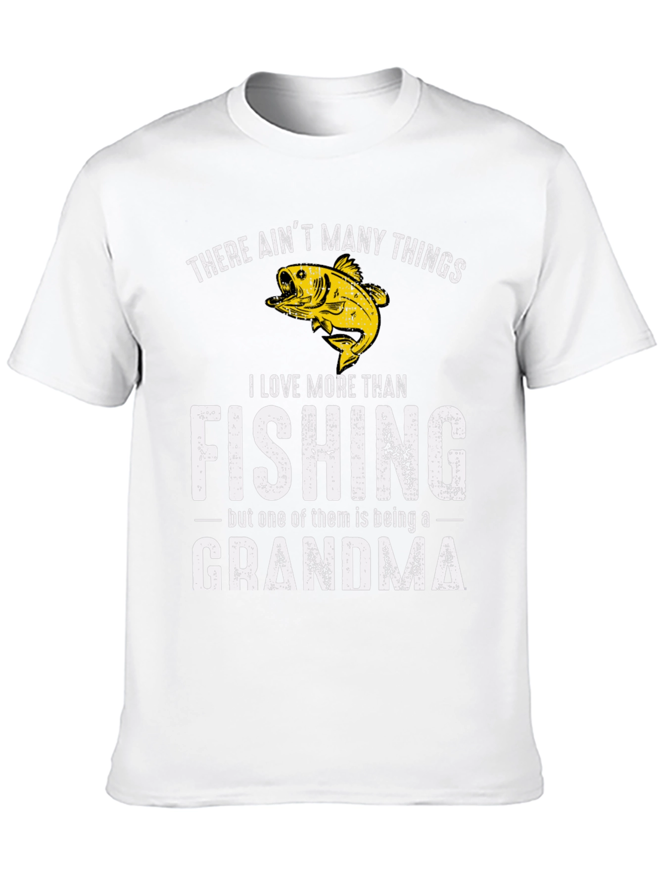 Fishing Grandma Graphic Tee
