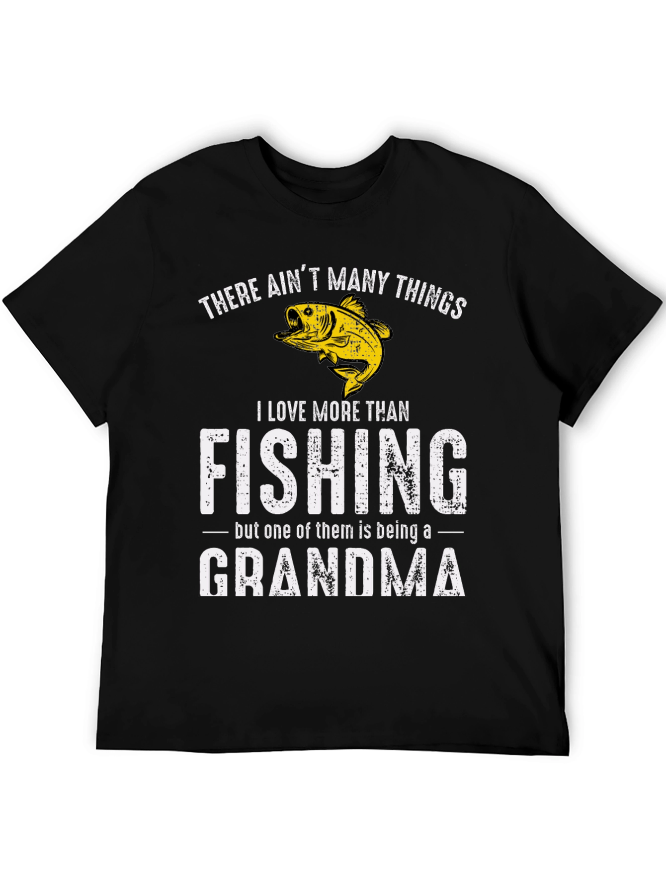 Fishing Grandma Graphic Tee