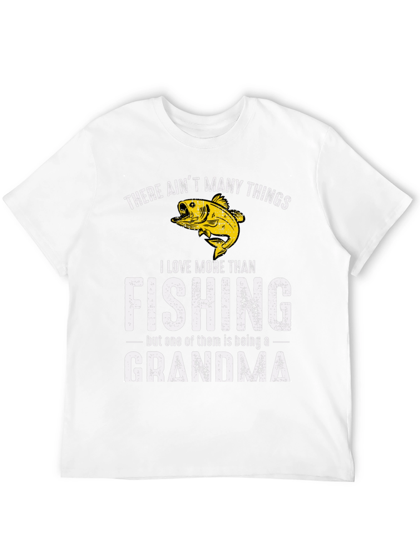 Fishing Grandma Graphic Tee