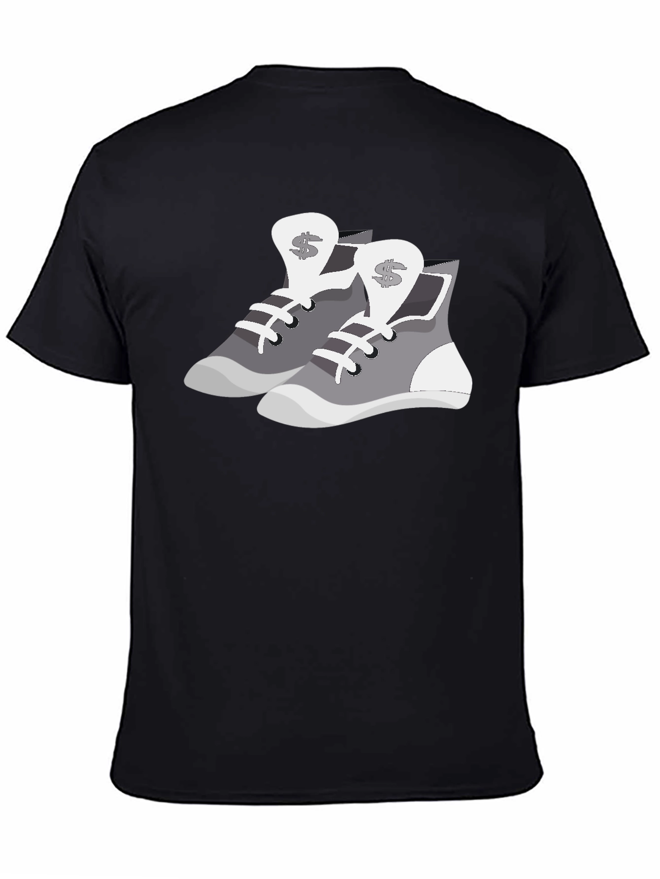 Stylish Sneaker Graphic Tee - Trendy Casual Wear