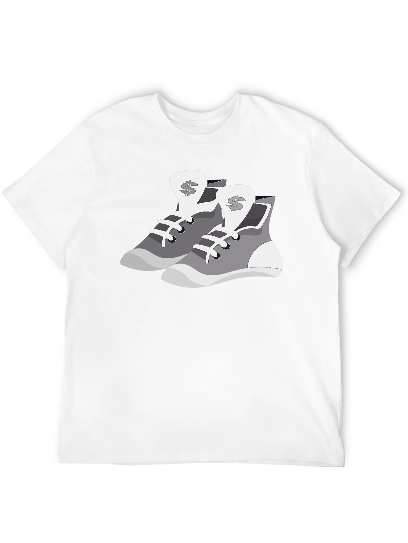 Stylish Sneaker Graphic Tee - Trendy Casual Wear