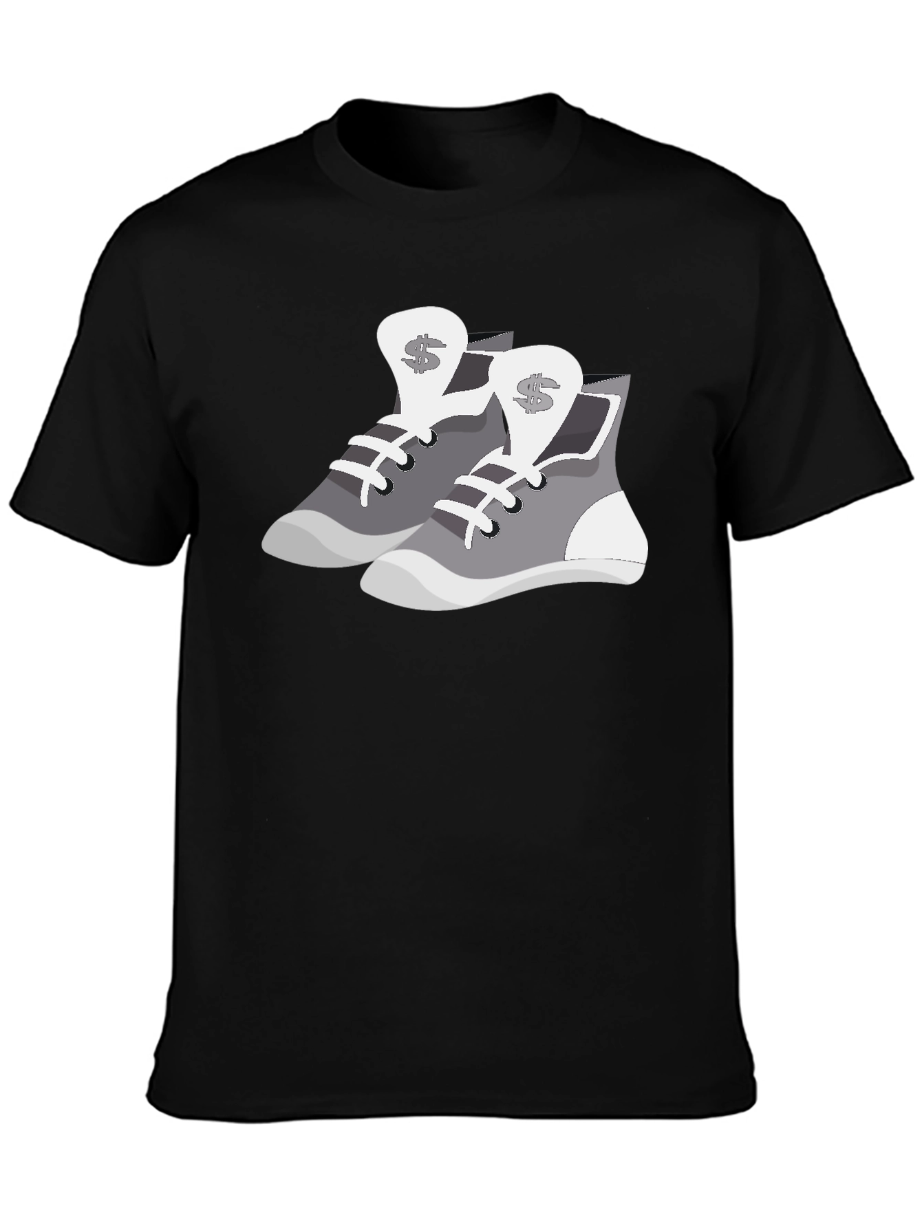Stylish Sneaker Graphic Tee - Trendy Casual Wear