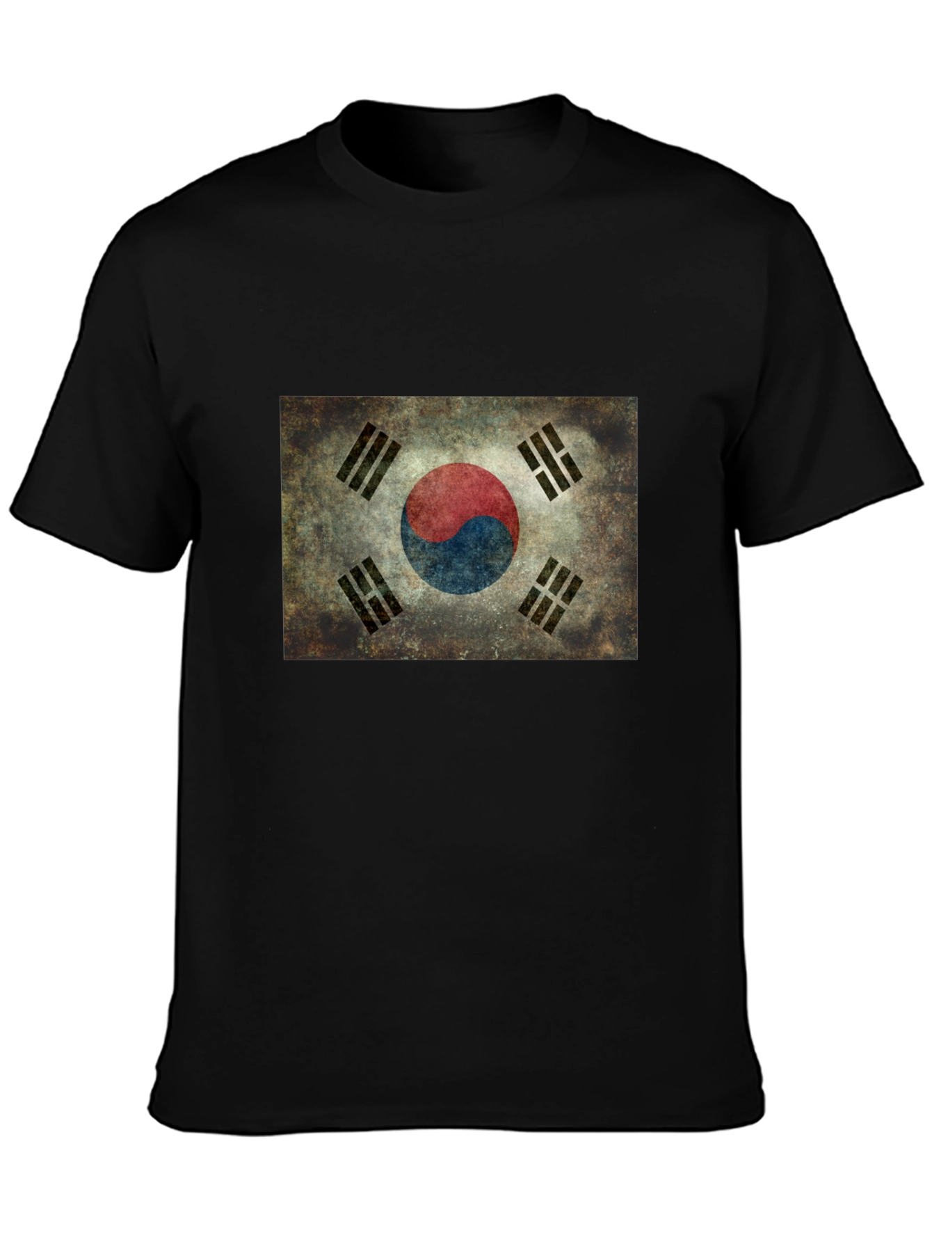 South Korea Flag Graphic T-Shirt
