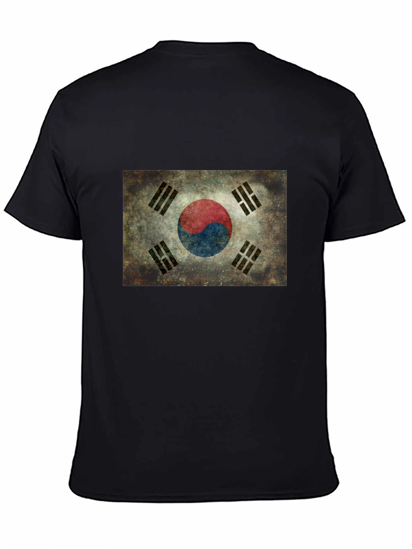 South Korea Flag Graphic T-Shirt