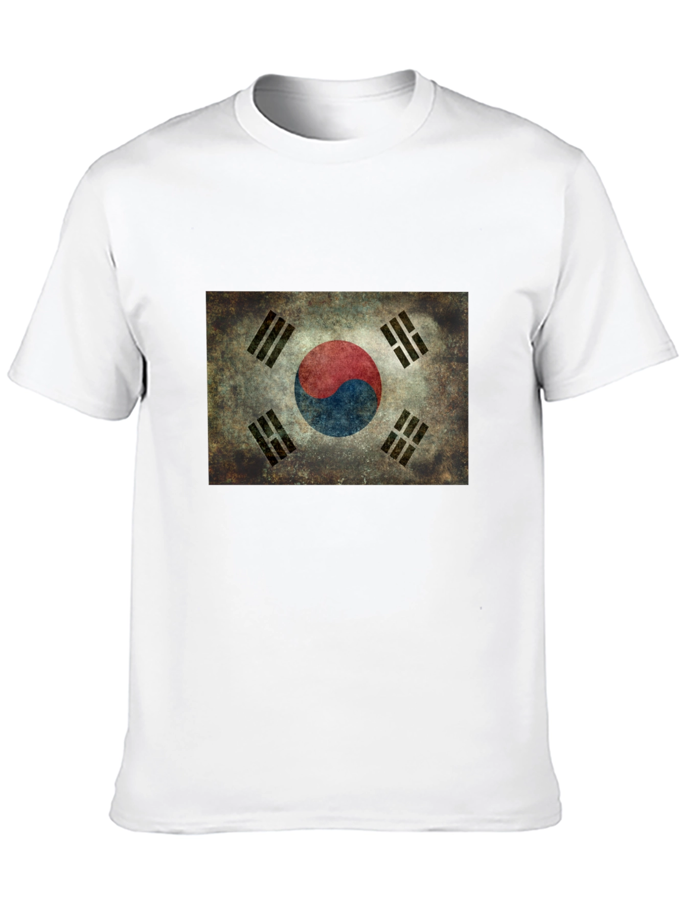 South Korea Flag Graphic T-Shirt