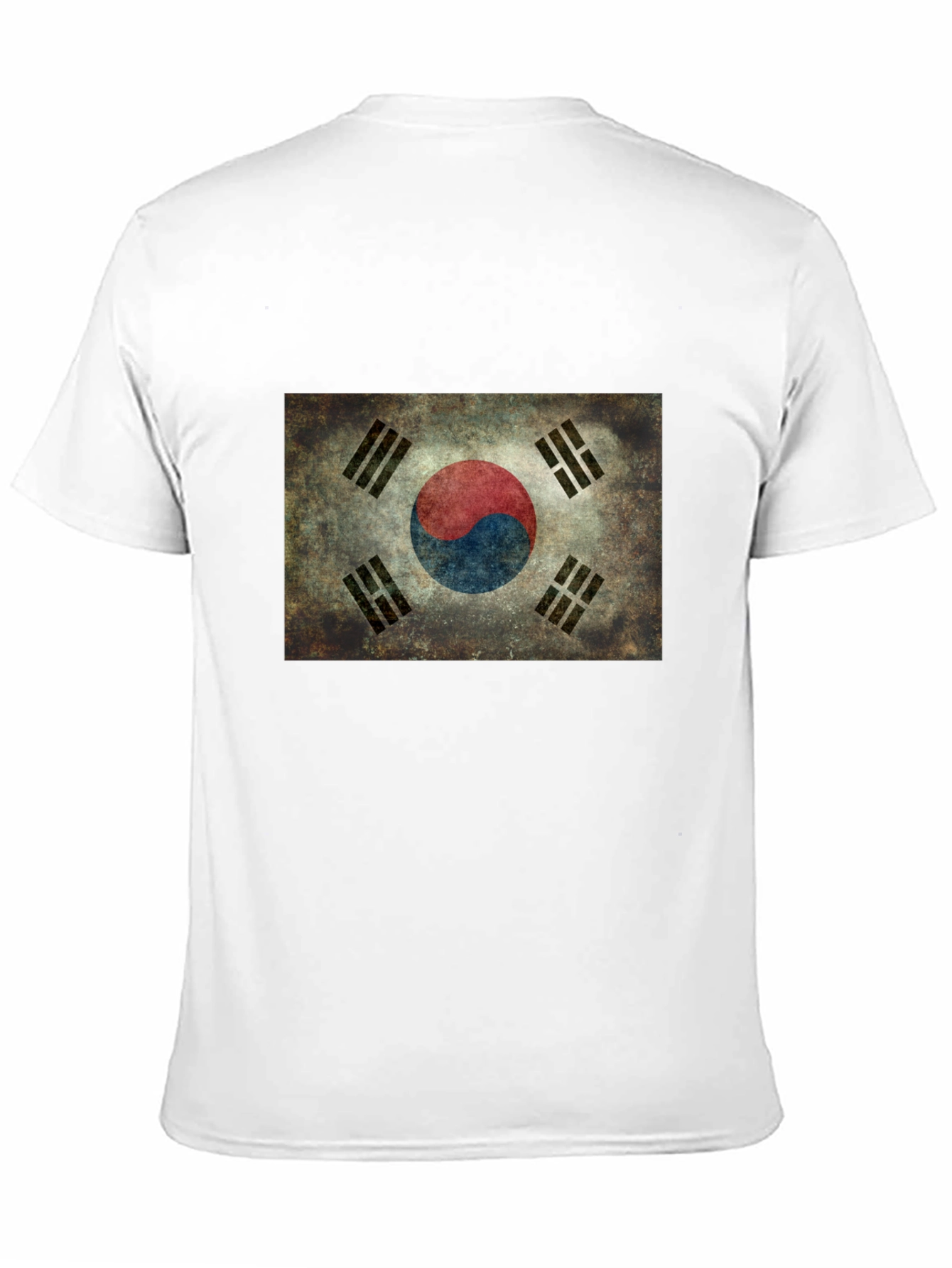 South Korea Flag Graphic T-Shirt