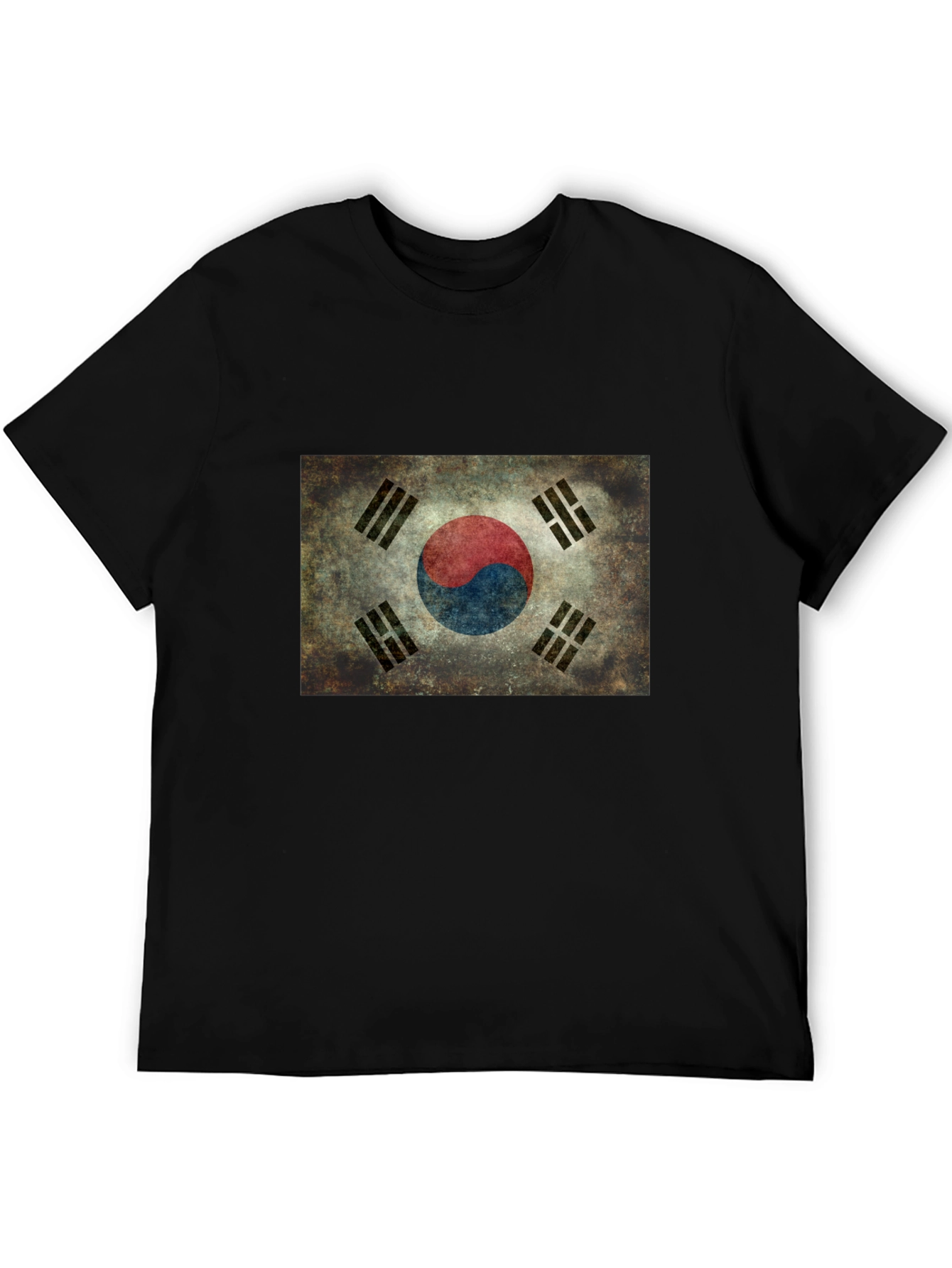 South Korea Flag Graphic T-Shirt