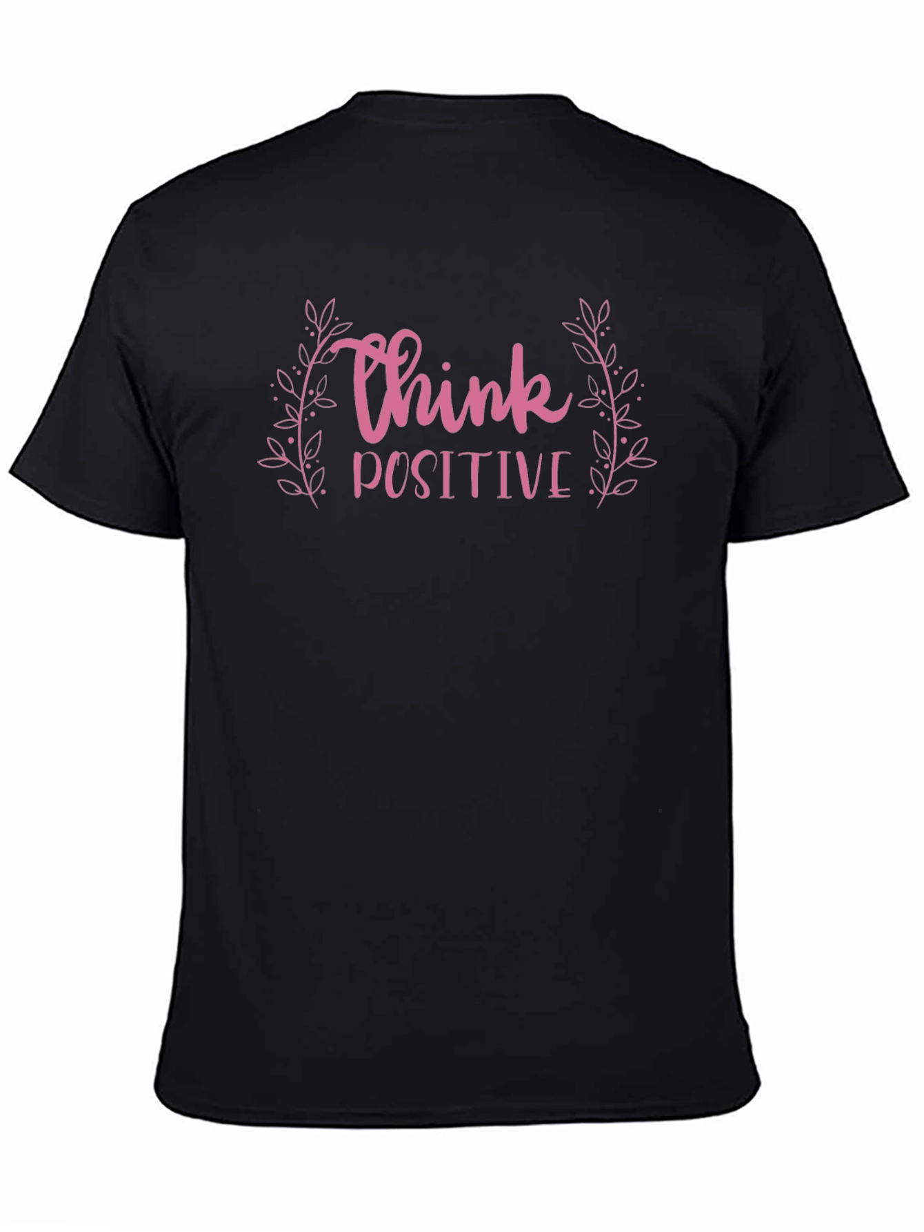 Think Positive Graphic Tee - Inspirational Design