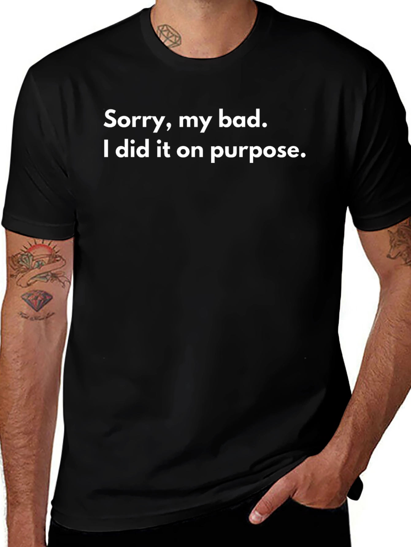 Sorry My Bad Graphic T-Shirt