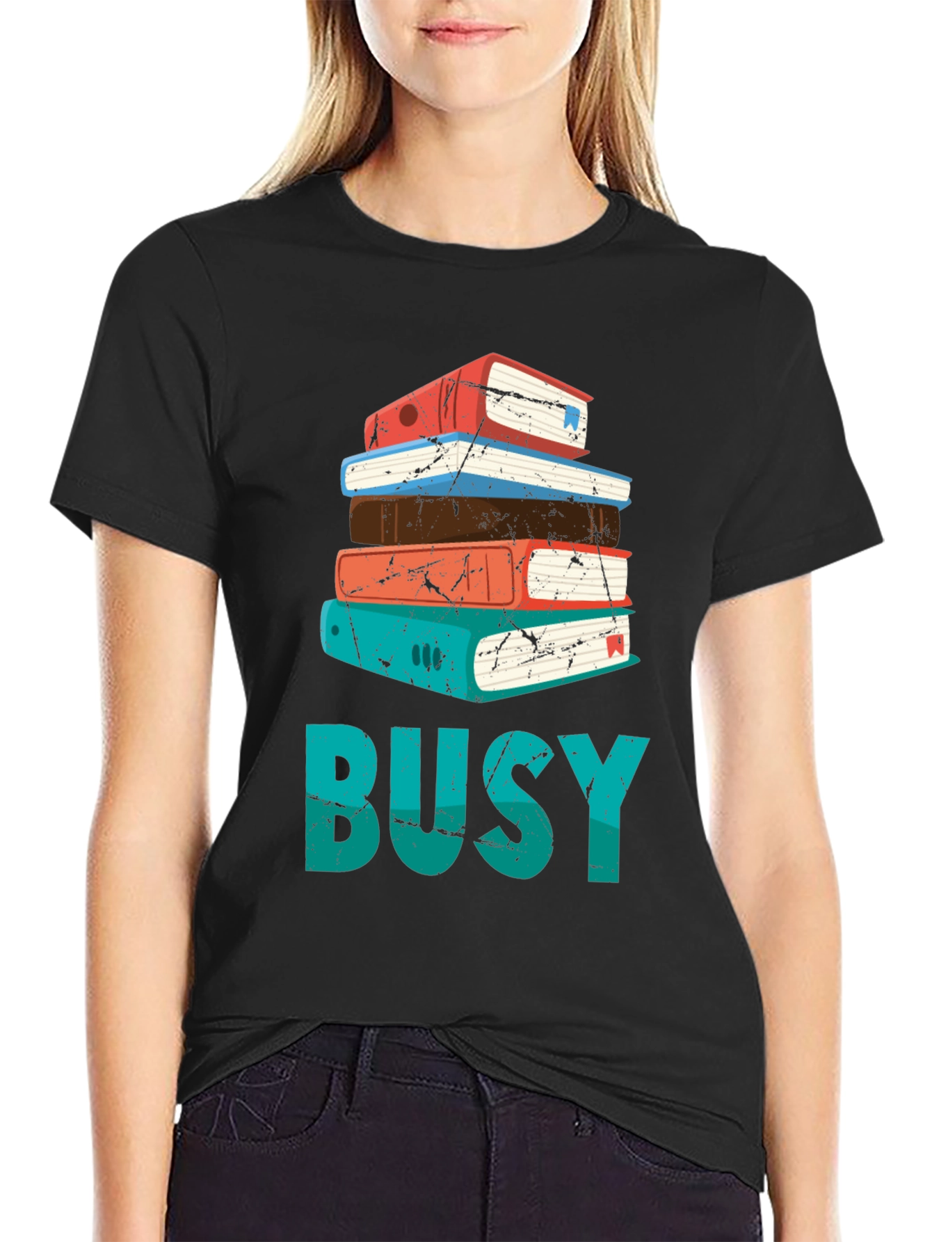 Busy Books Graphic Tee
