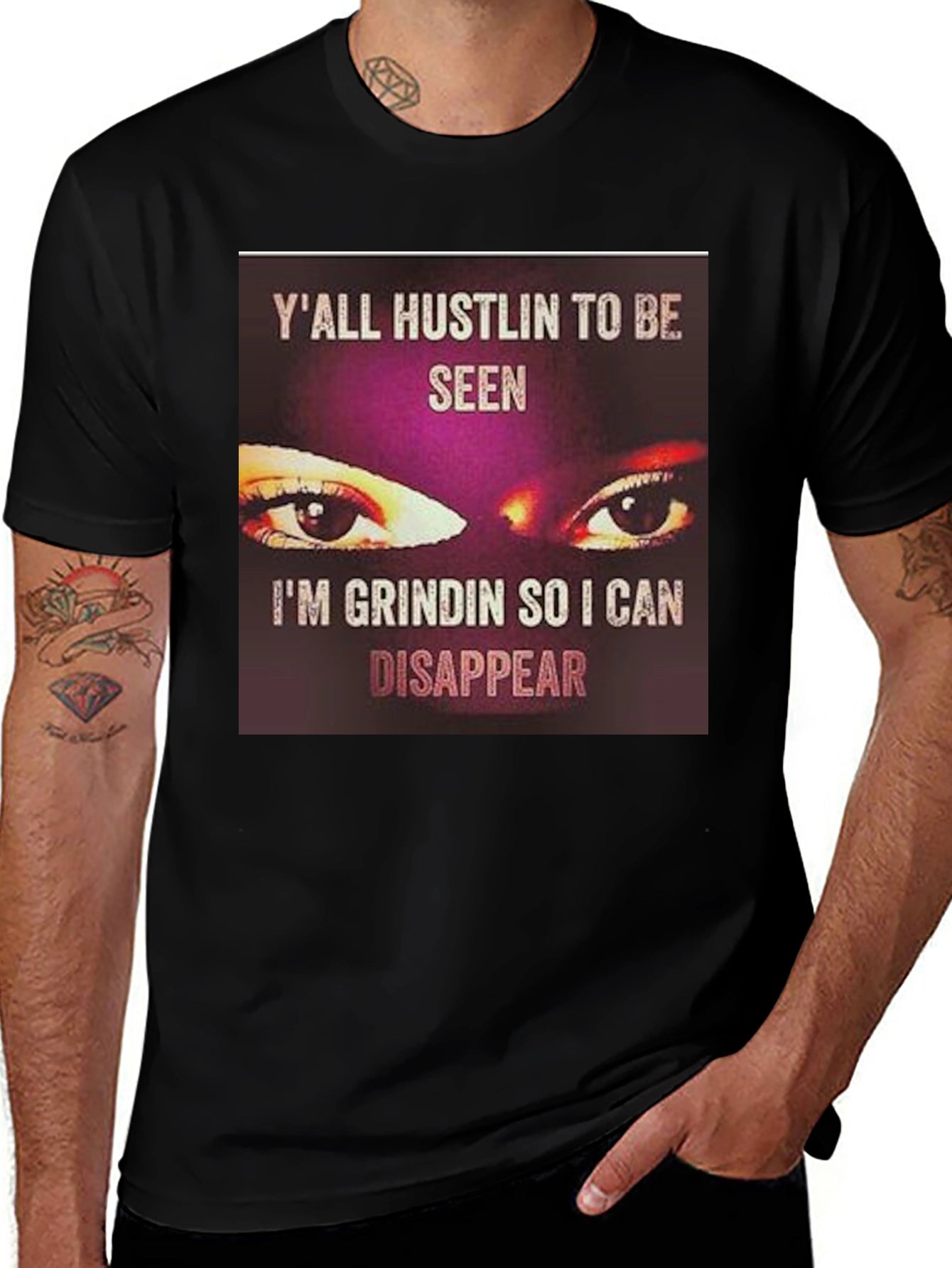 Grindin to Disappear Graphic T-Shirt