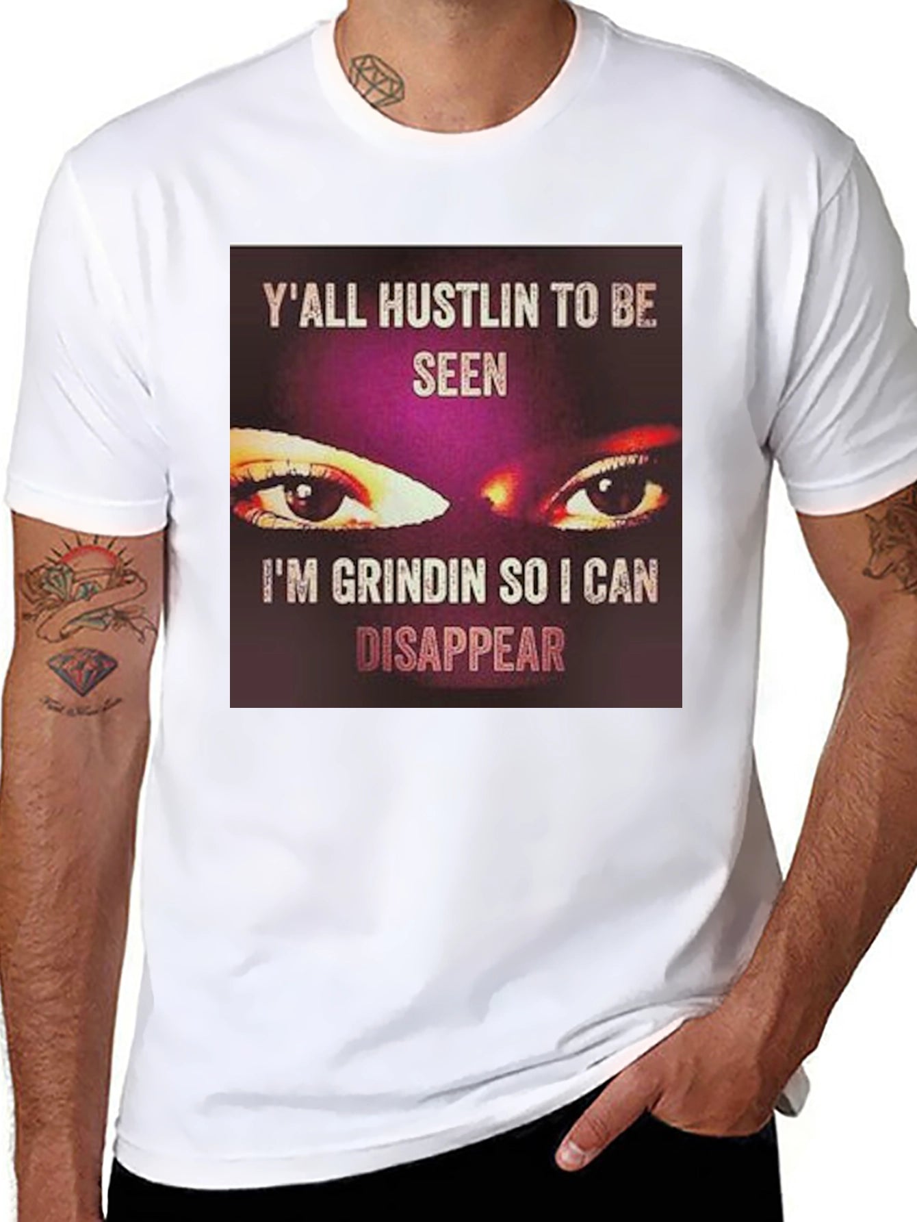 Grindin to Disappear Graphic T-Shirt
