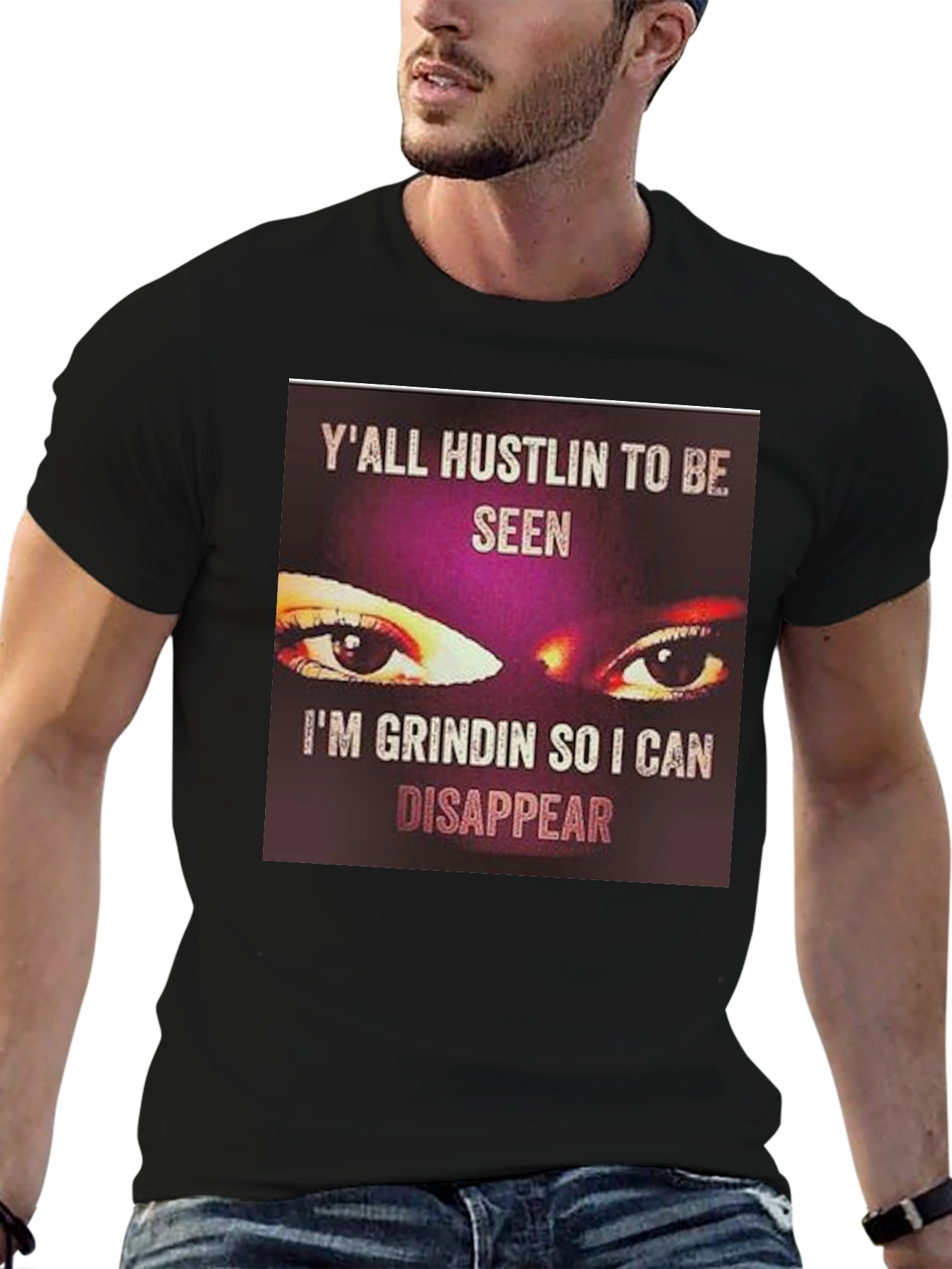 Grindin to Disappear Graphic T-Shirt