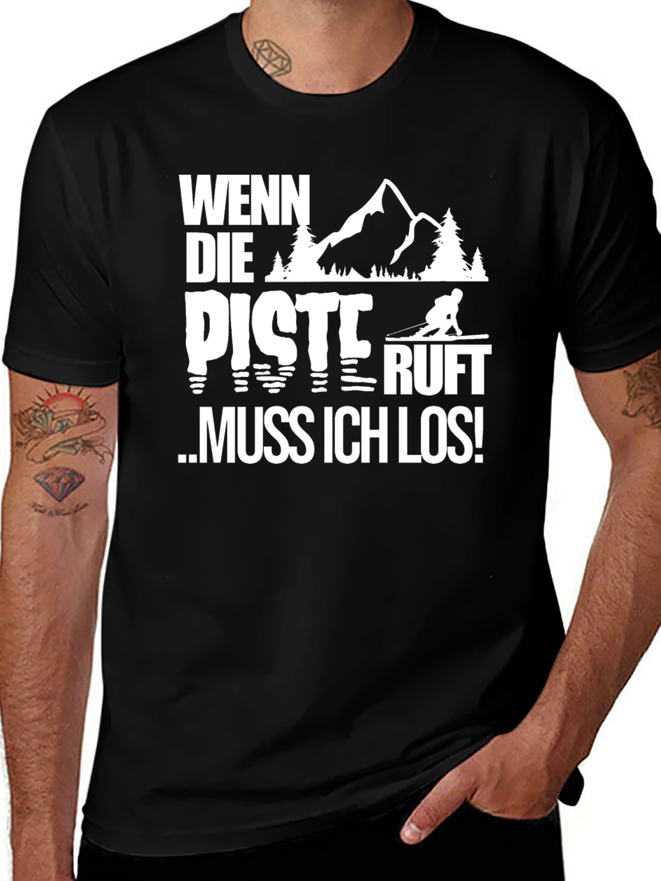 Ski Slope Calling T-Shirt