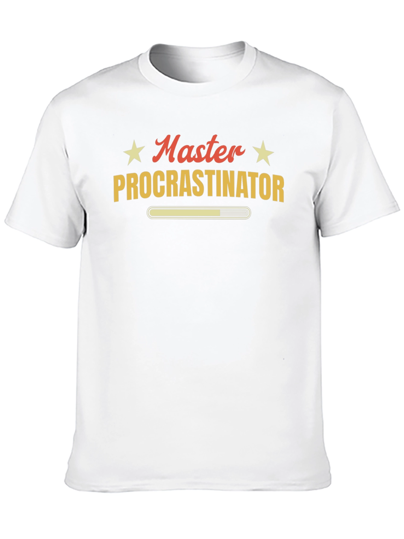 Master Procrastinator T-Shirt - Funny Graphic Tee