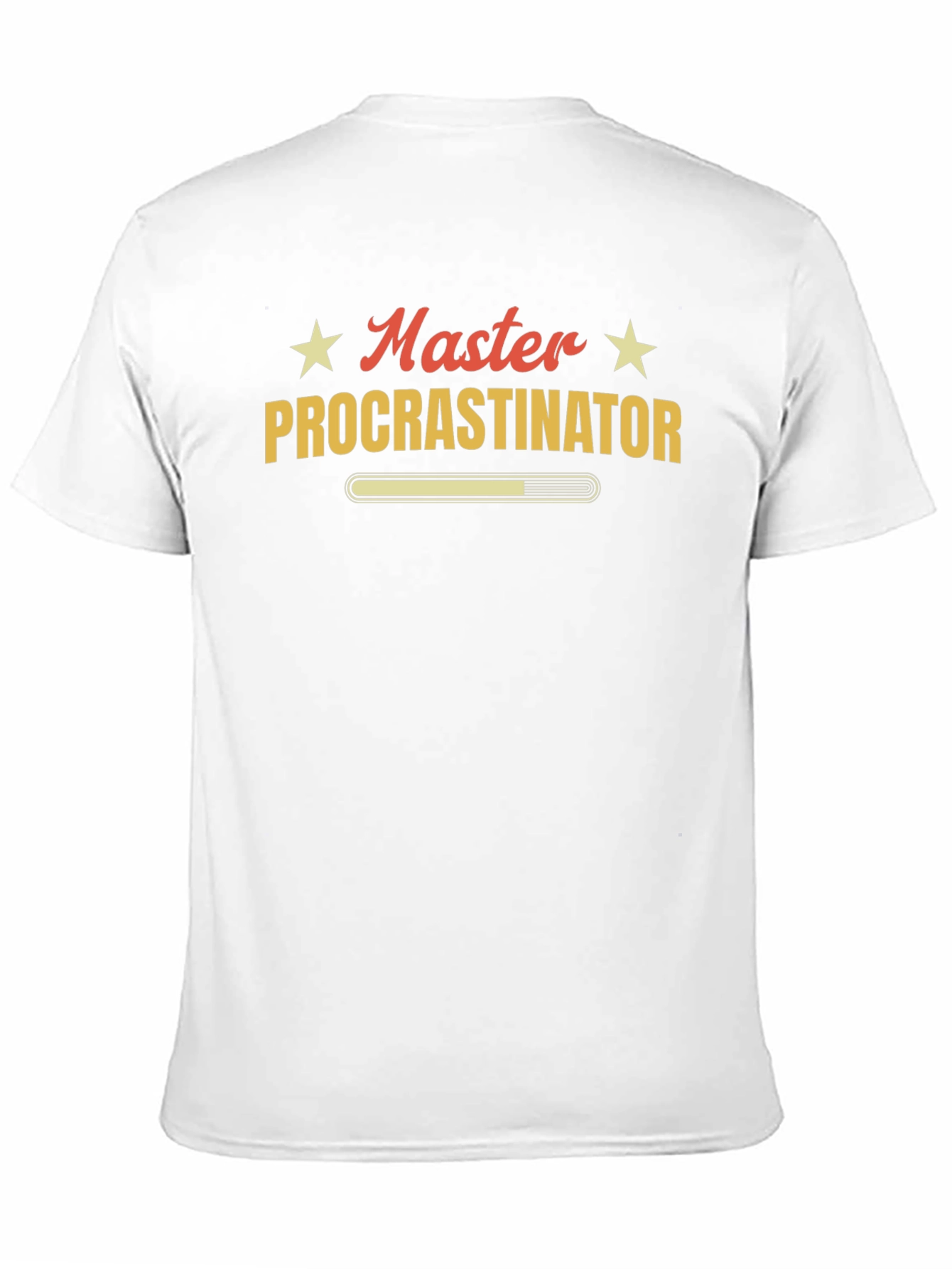 Master Procrastinator T-Shirt - Funny Graphic Tee