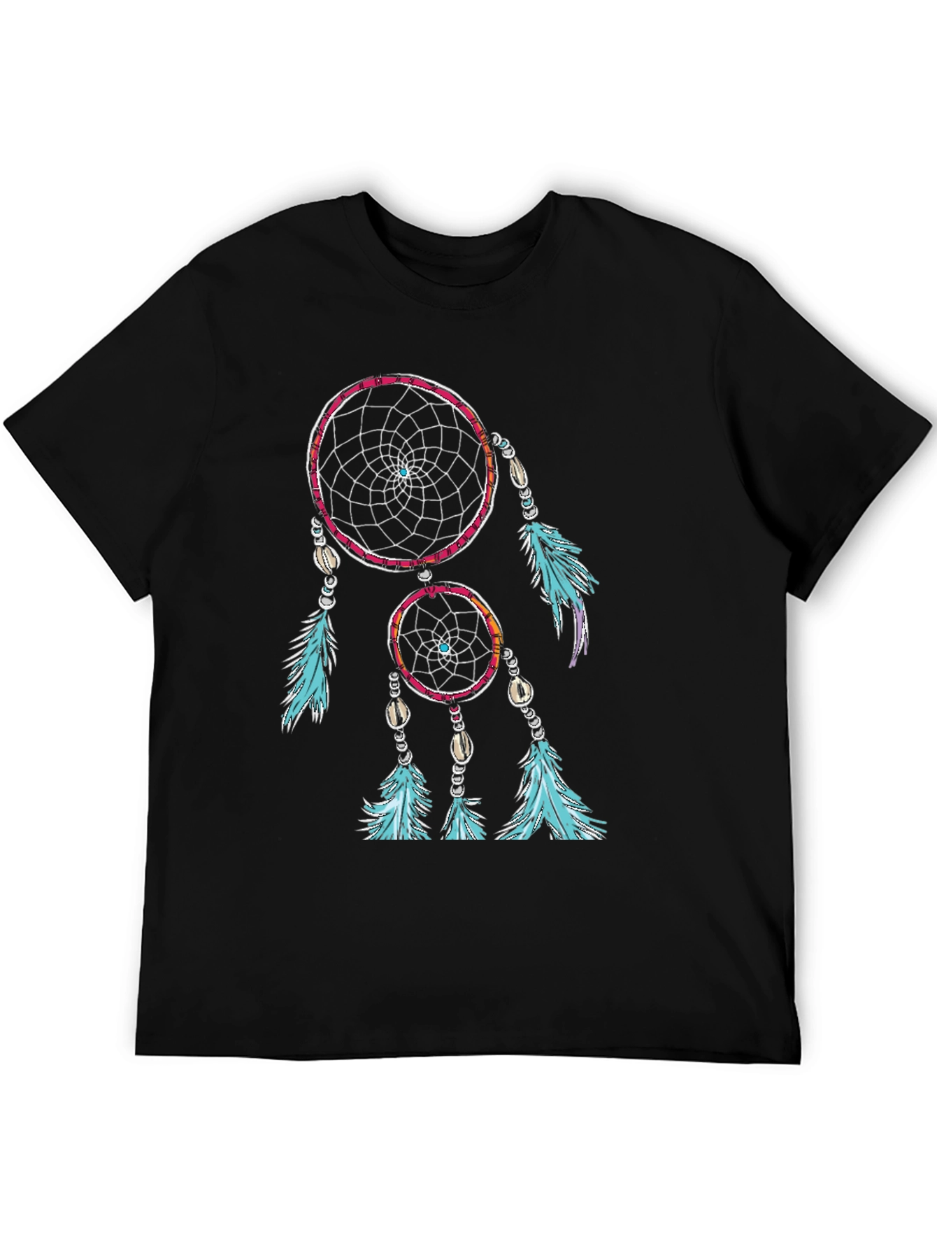 Dreamcatcher Graphic Black T-Shirt