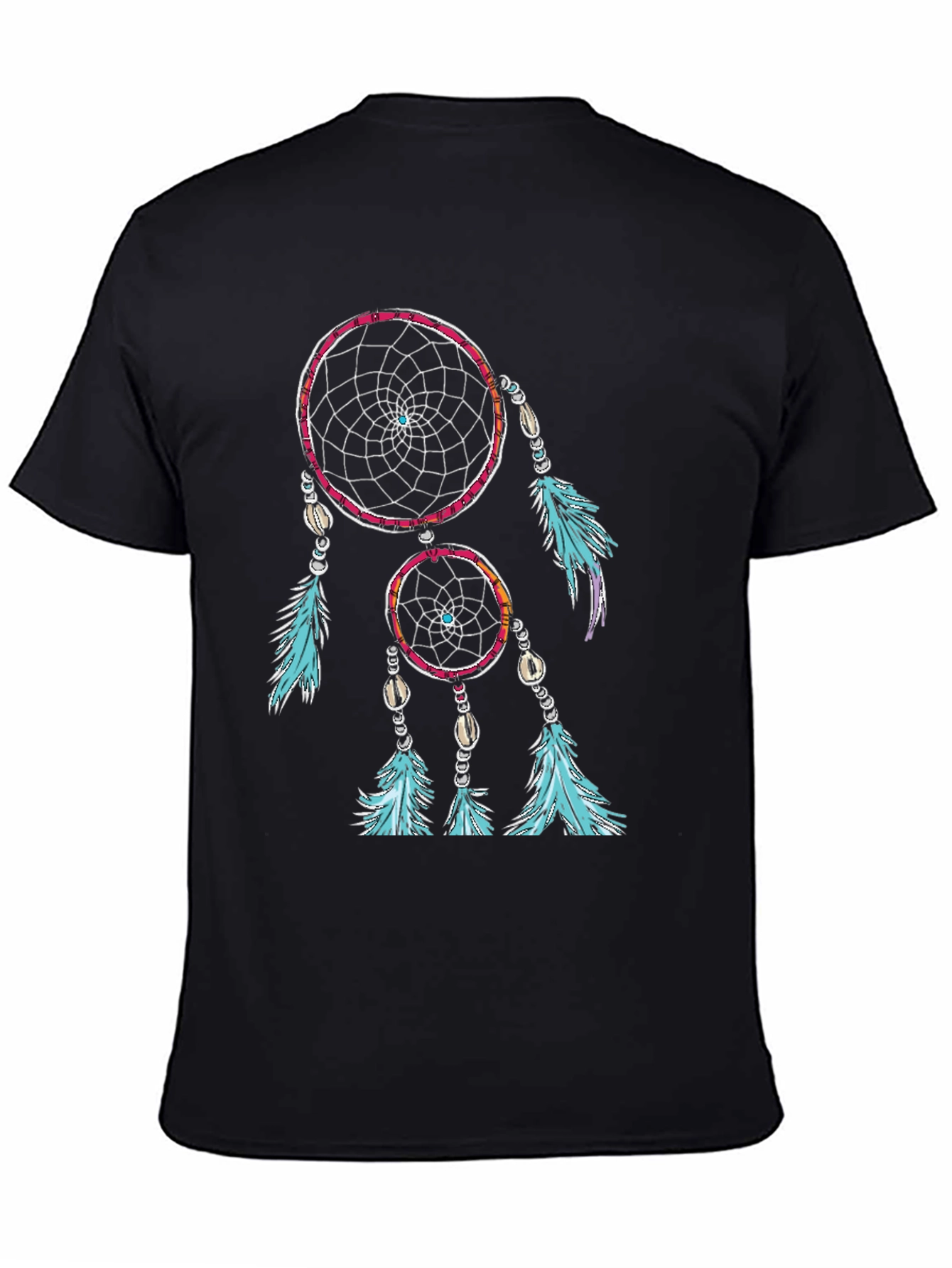 Dreamcatcher Graphic Black T-Shirt