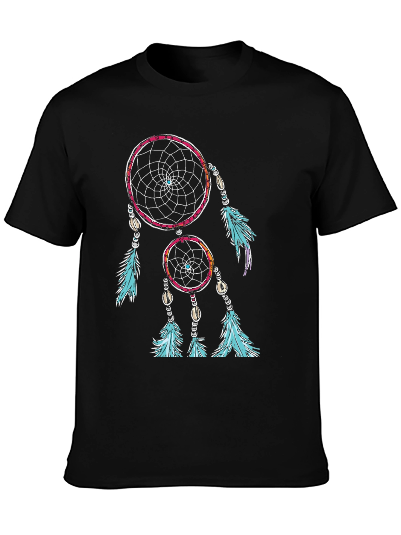 Dreamcatcher Graphic Black T-Shirt