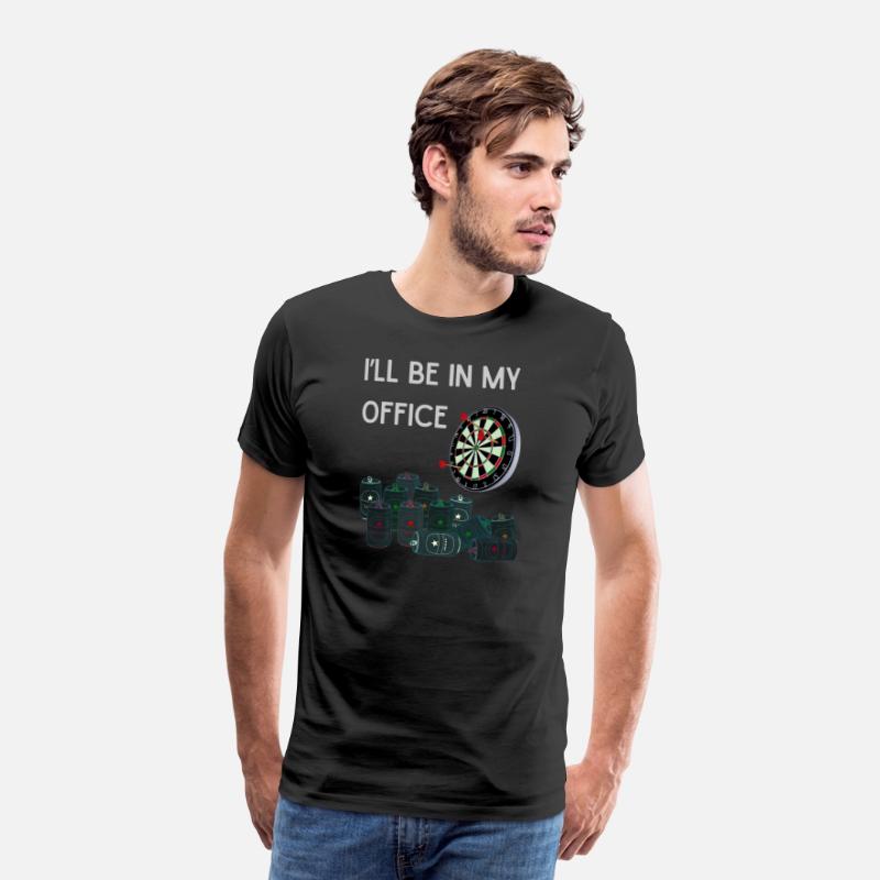 Funny Beer and Darts Office Humor Drinking Shirt