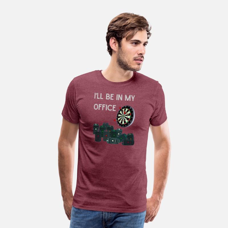 Funny Beer and Darts Office Humor Drinking Shirt
