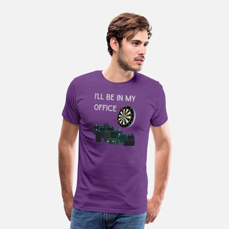 Funny Beer and Darts Office Humor Drinking Shirt
