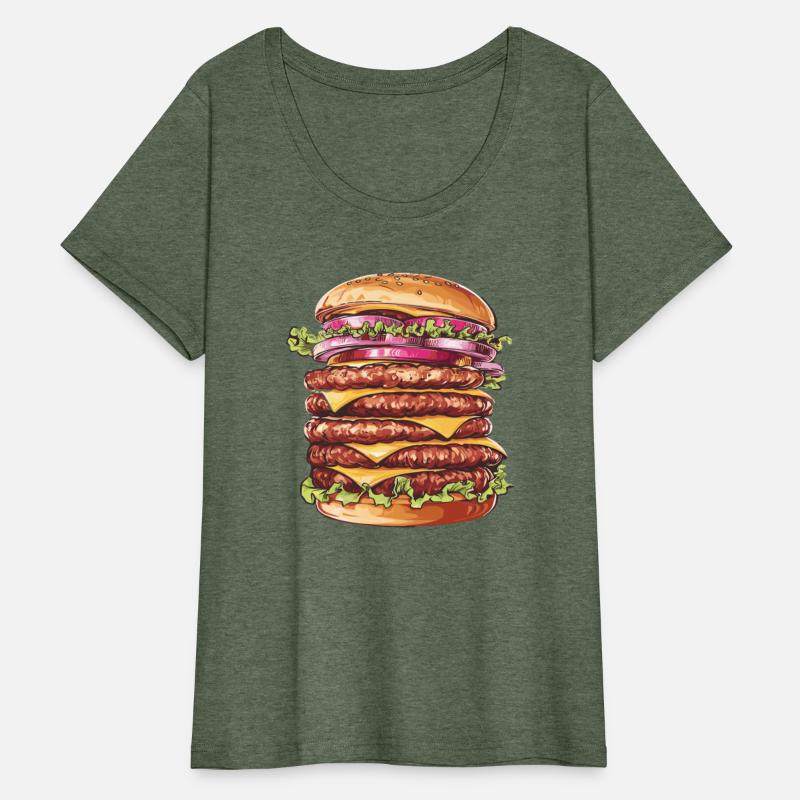 Funny Burger Graphic For Men And Women