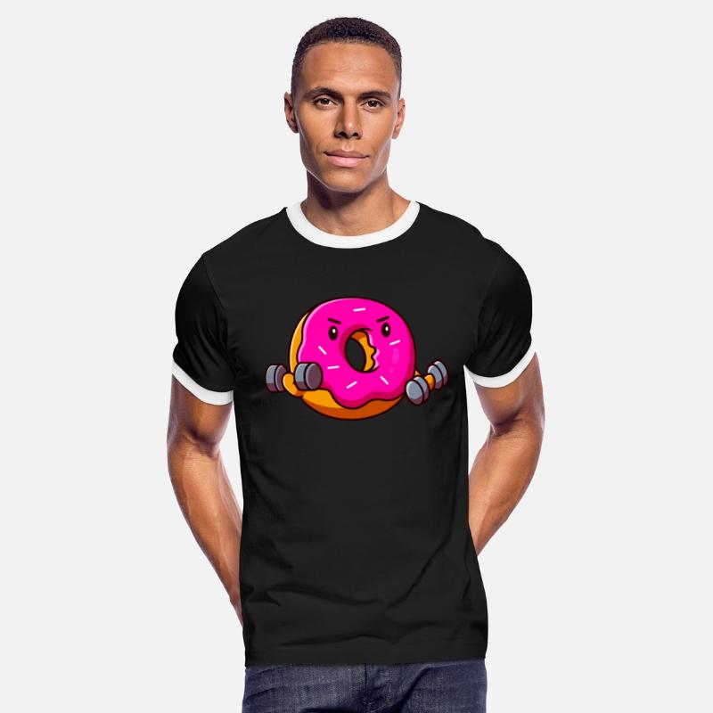 Funny Fitness Donut Workout Weightlifter
