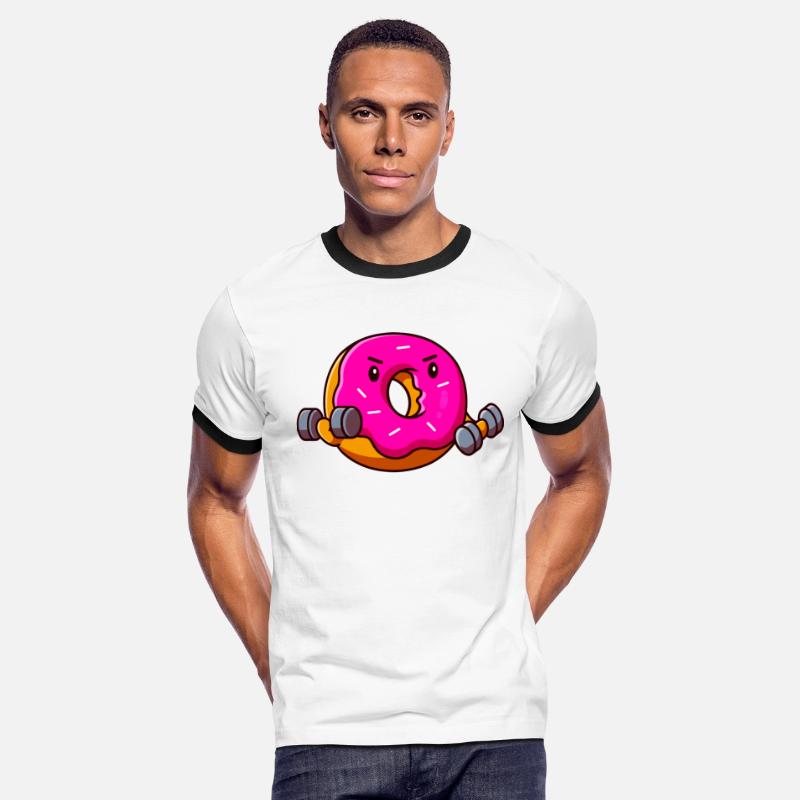 Funny Fitness Donut Workout Weightlifter