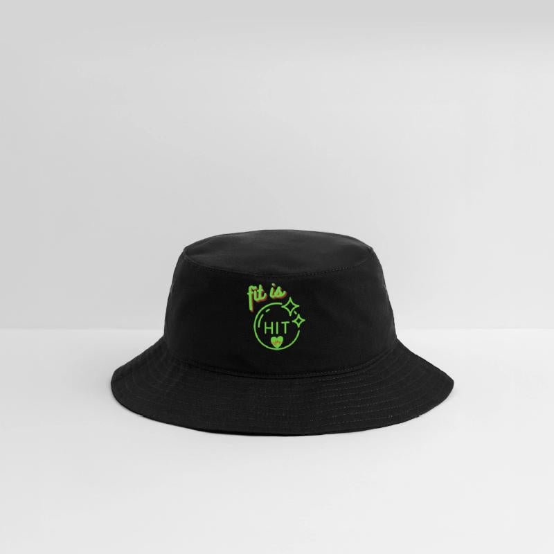 Funny lovely vintage design called fit is hit