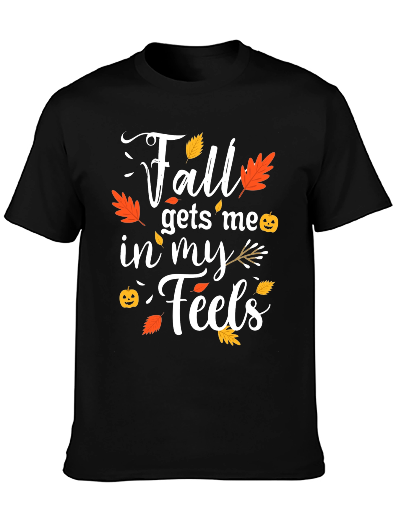 Fall Feels T-Shirt - Autumn Themed Tee