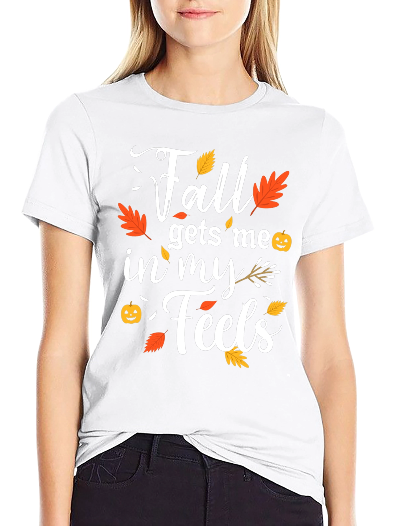 Fall Feels T-Shirt - Autumn Themed Tee
