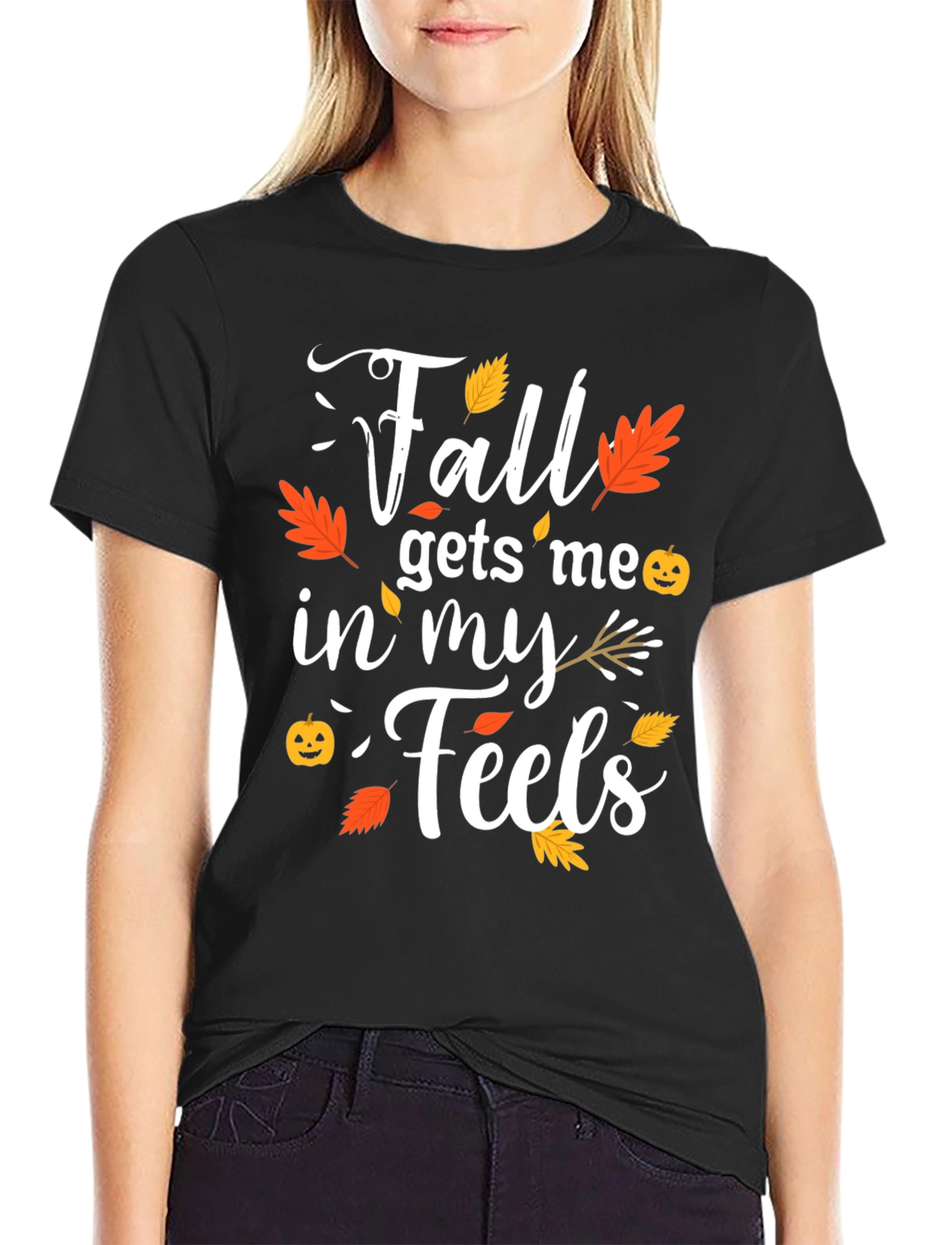 Fall Feels T-Shirt - Autumn Themed Tee