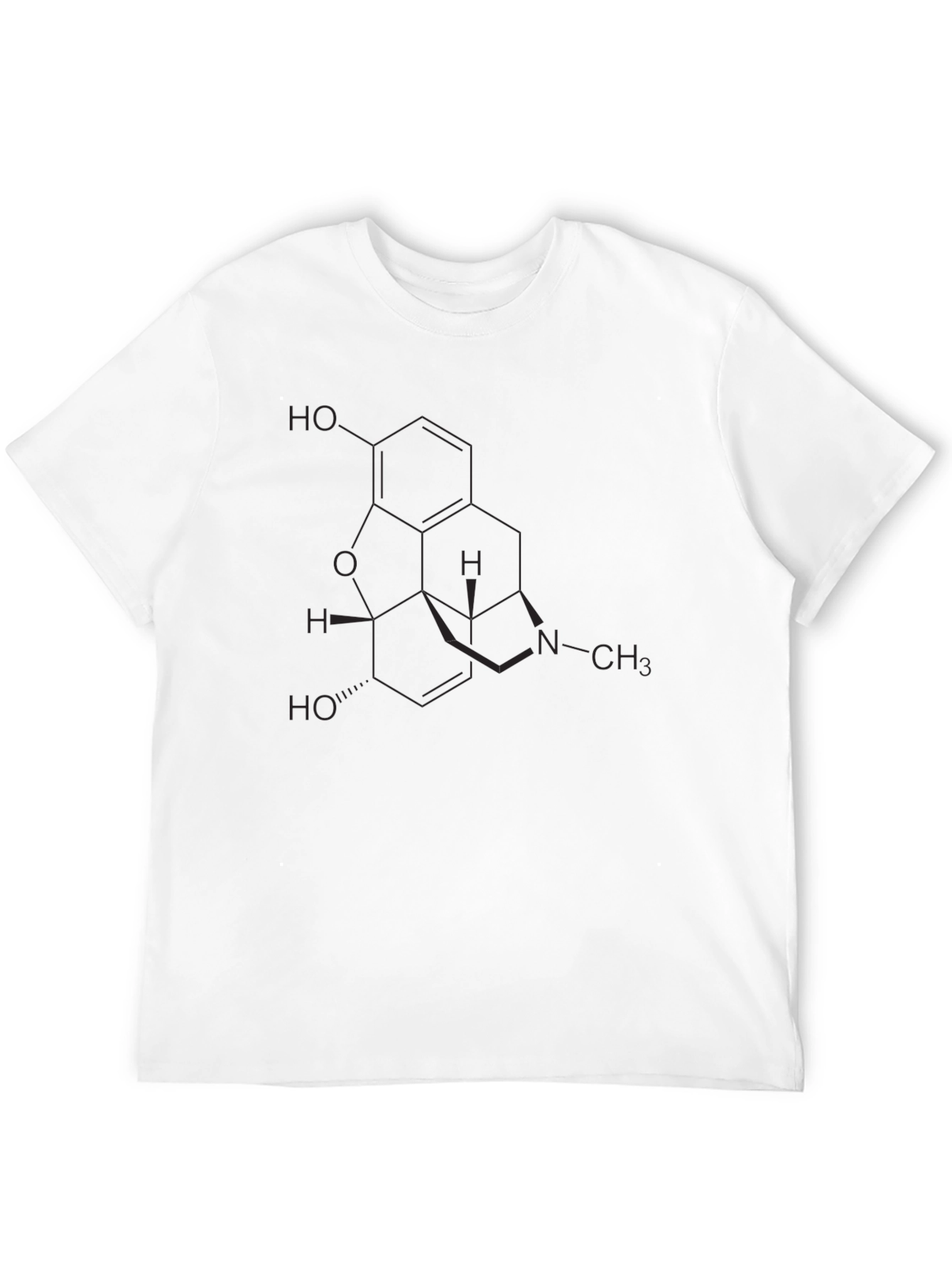 Morphine Molecule T-Shirt - Science Tee
