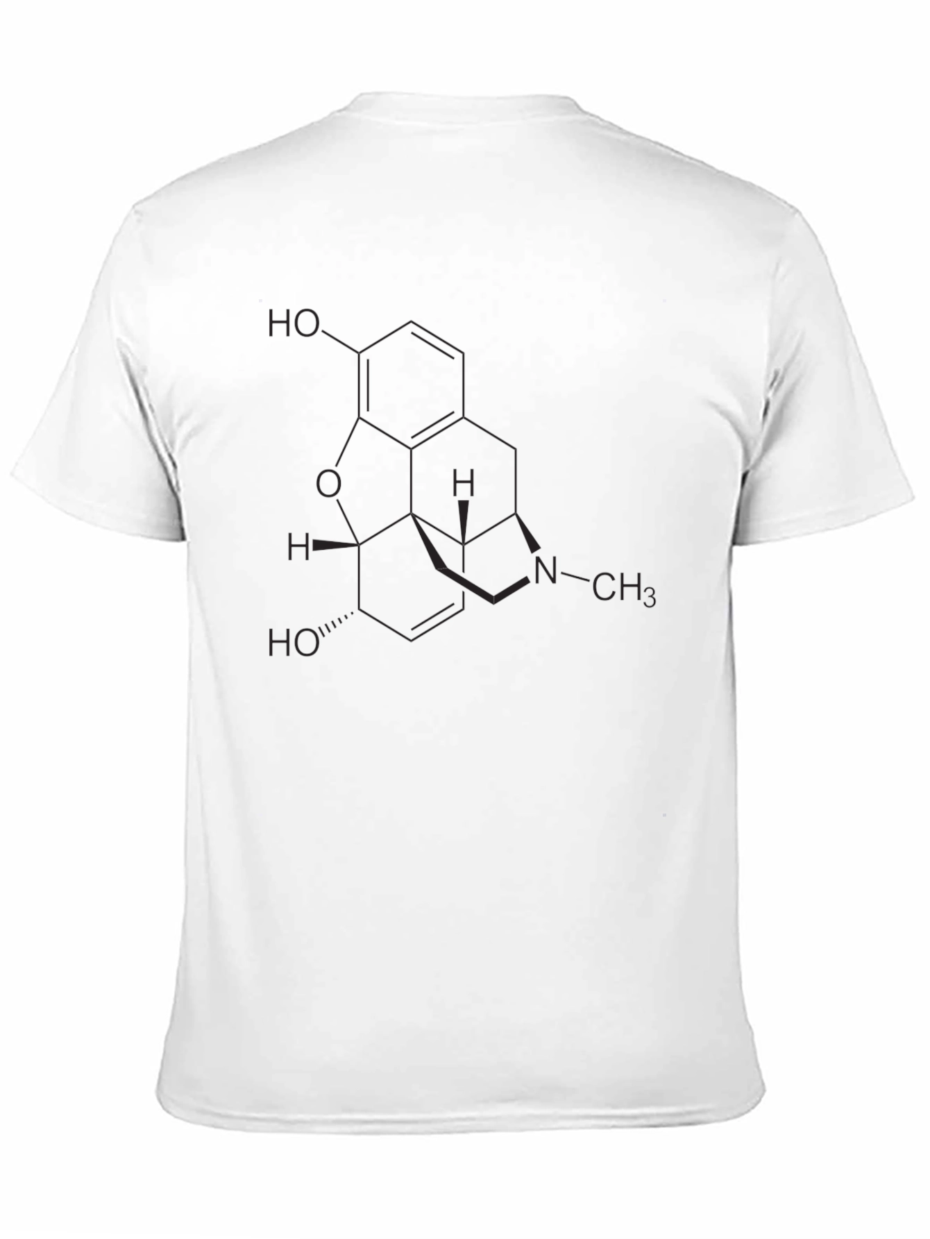 Morphine Molecule T-Shirt - Science Tee