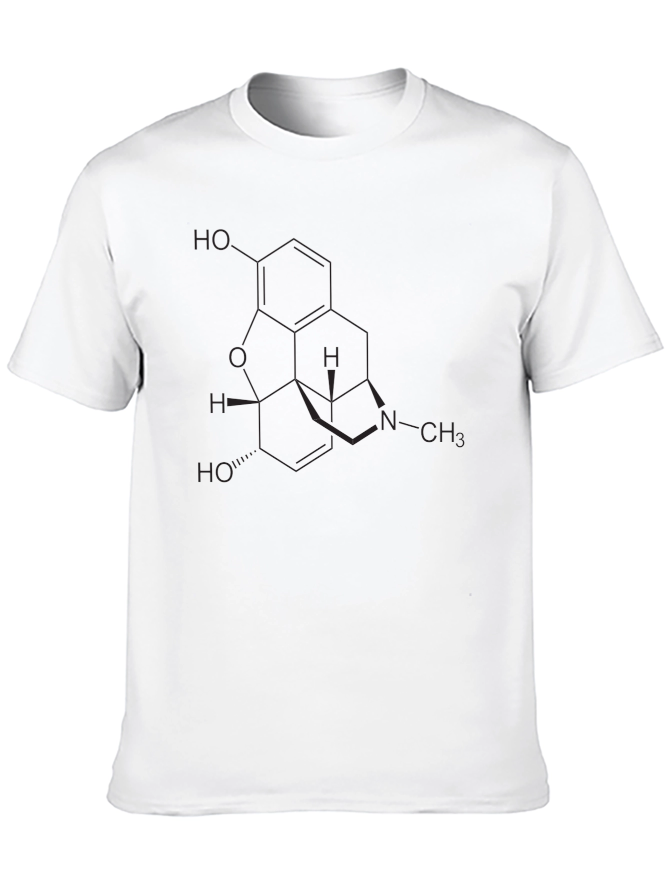 Morphine Molecule T-Shirt - Science Tee